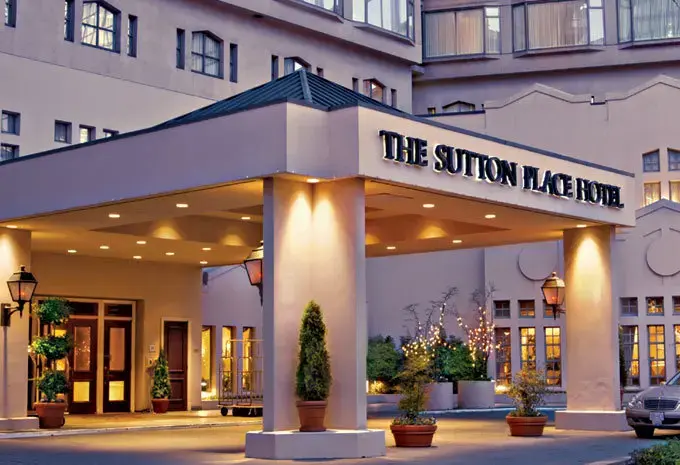The Sutton Place Hotel in Vancouver