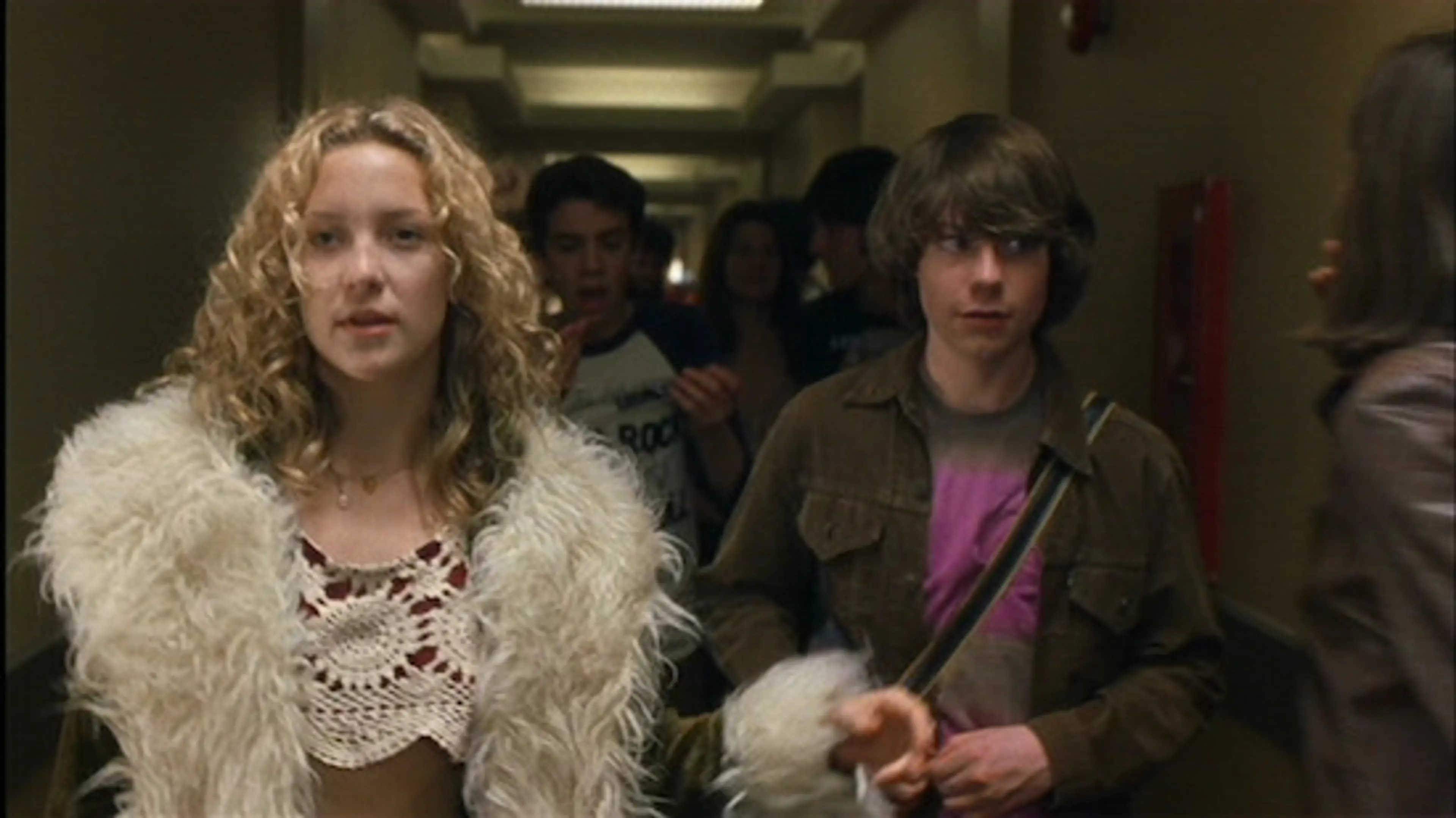 Kate Hudson and Patrick Fugit in Almost Famous (2000). 