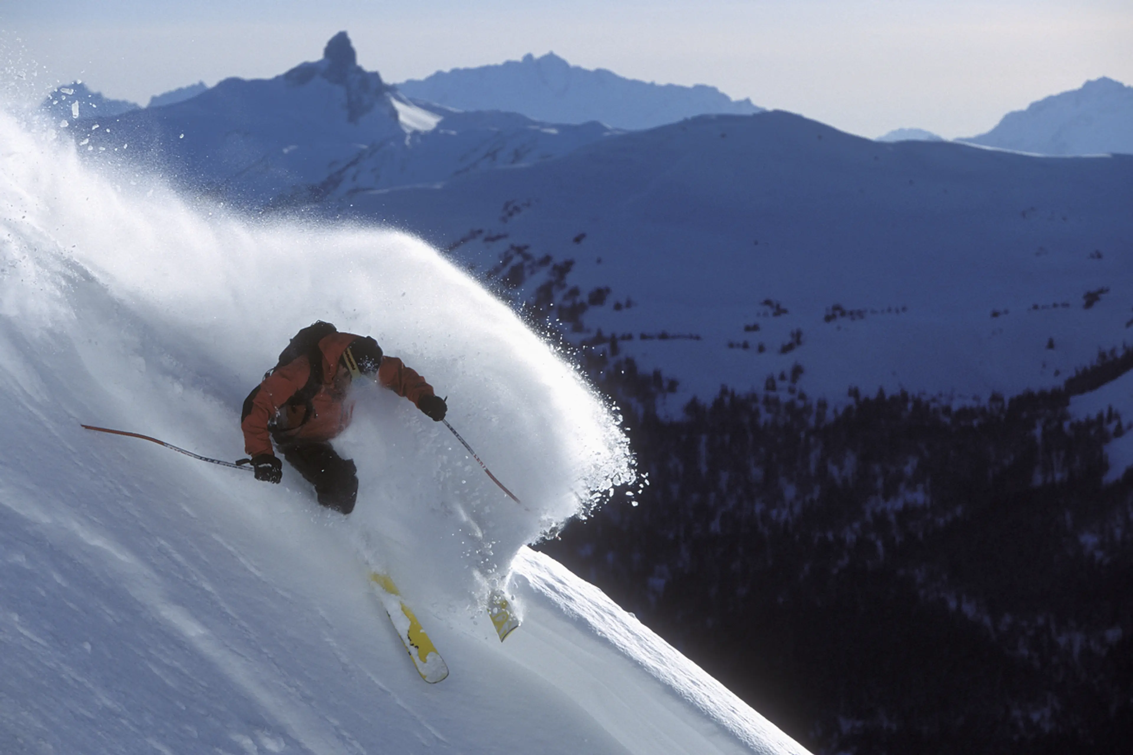 Skiing at Whistler Blackcomb