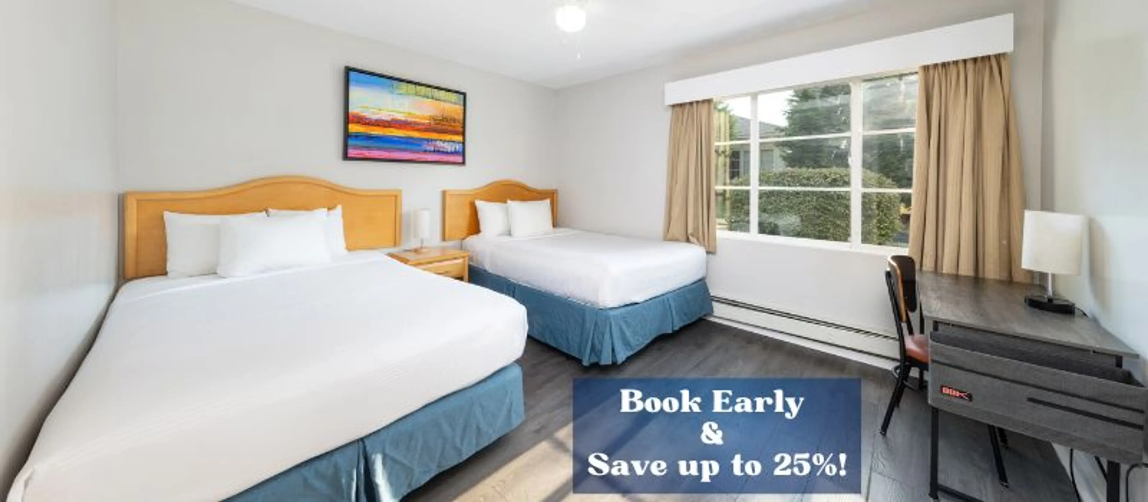 Book Early & Save Up to 25%