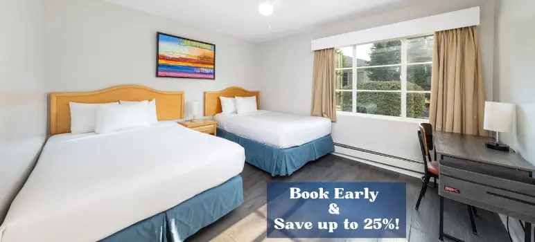 Book Early & Save Up to 25%
