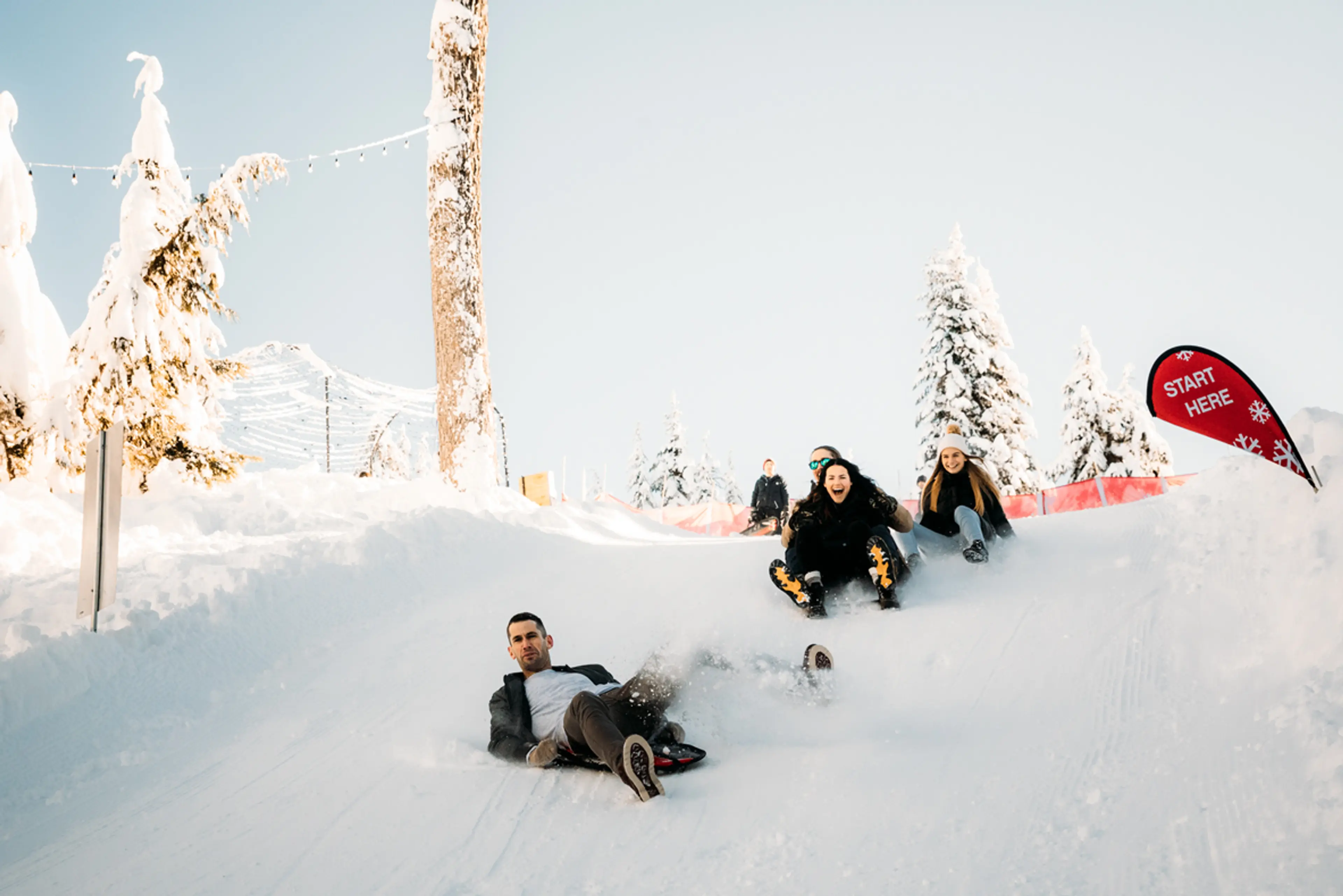 10 Places to Go Sledding, Tobogganing, and Snow Tubing Near Vancouver