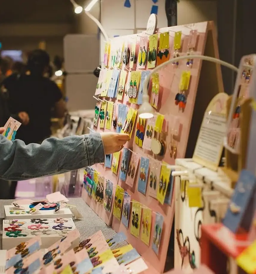 A booth at the Got Craft Market in Vancouver