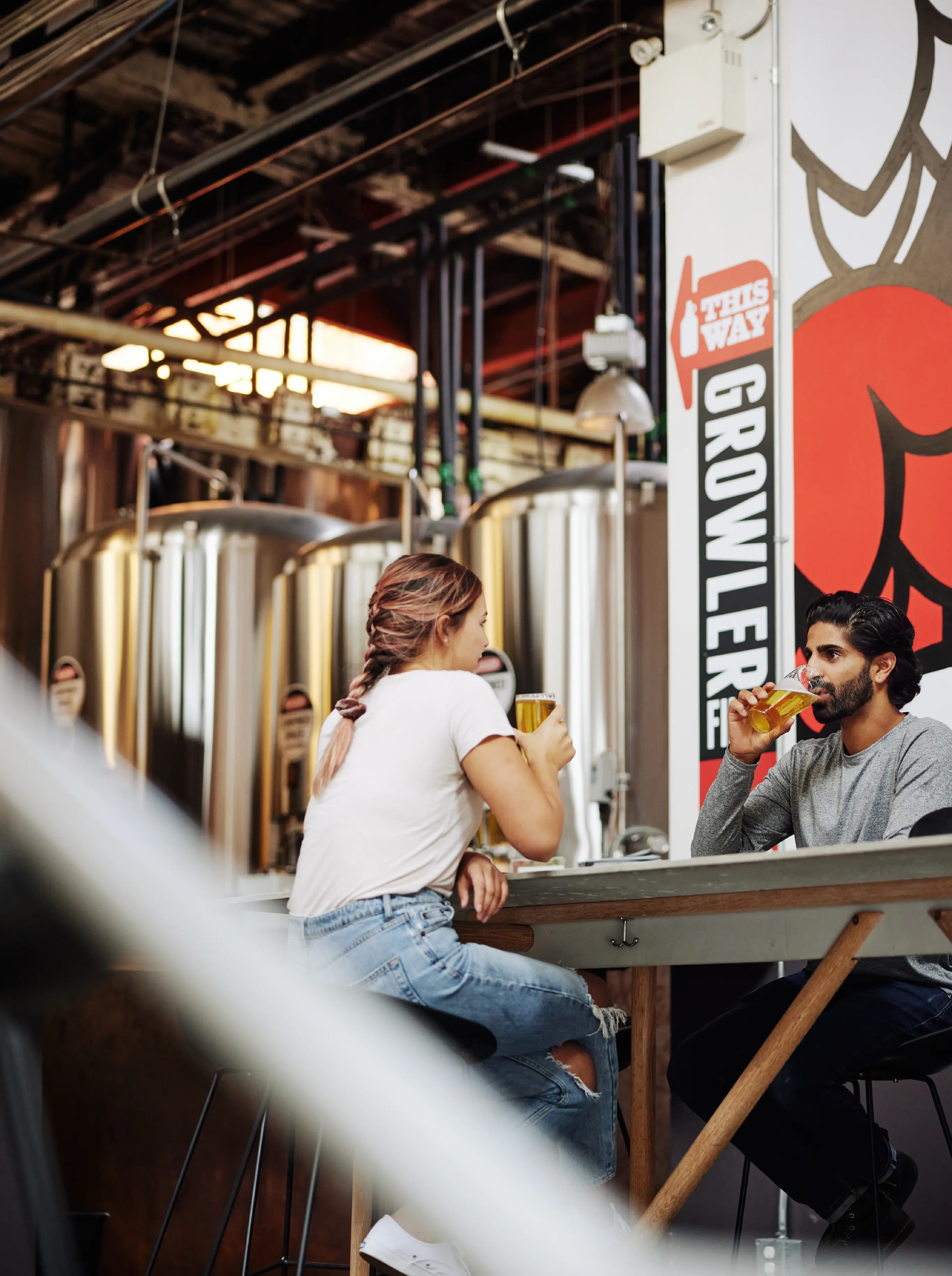 Breweries, bars and wine