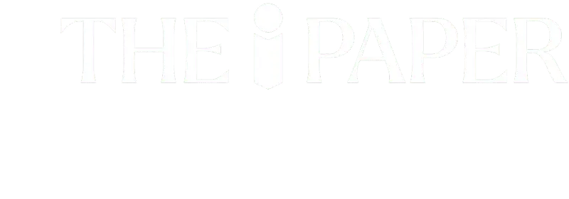 Logo with the text THE PAPER and a stylized letter I resembling a pencil in the center