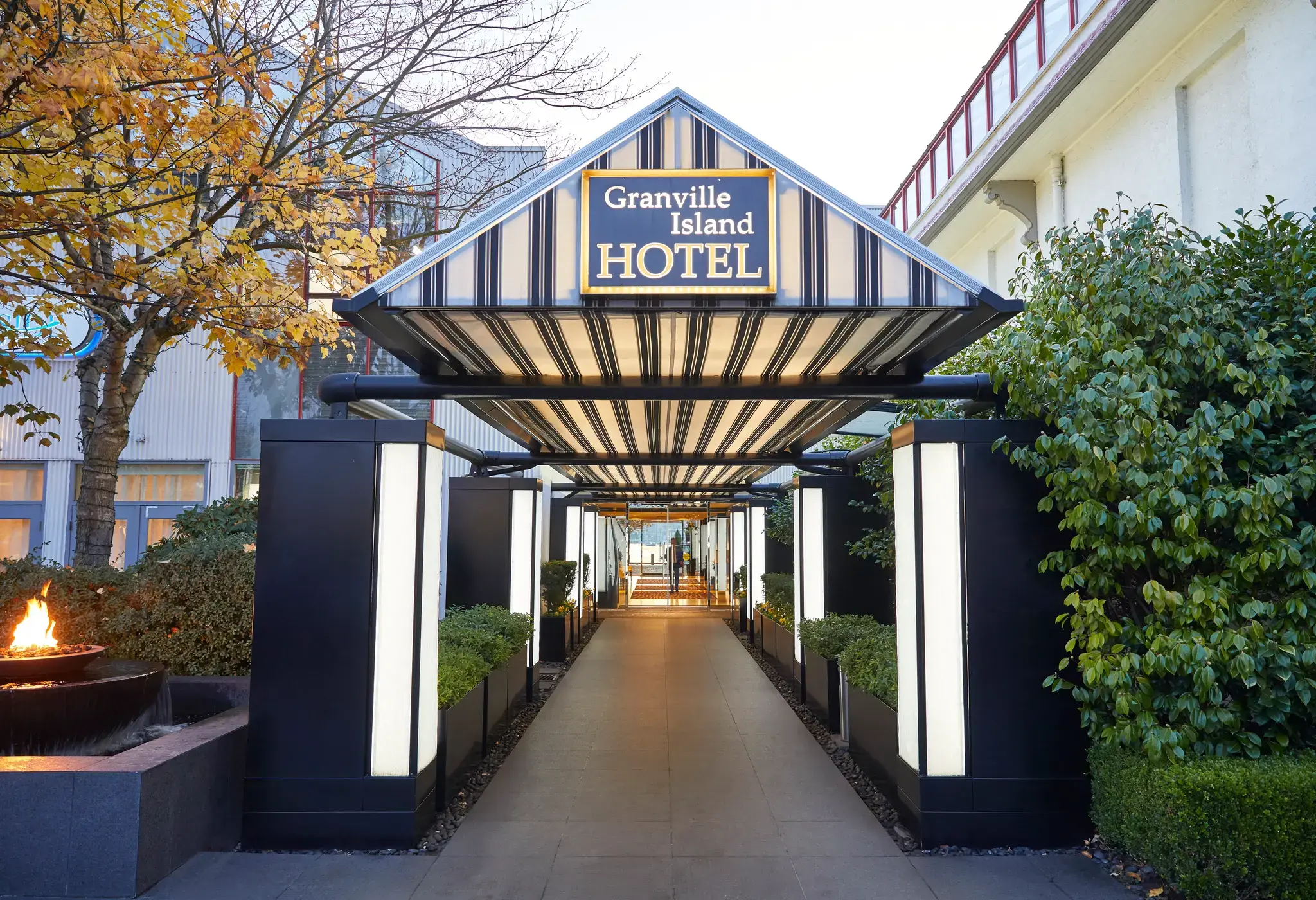 Granville Island Hotel in Vancouver.