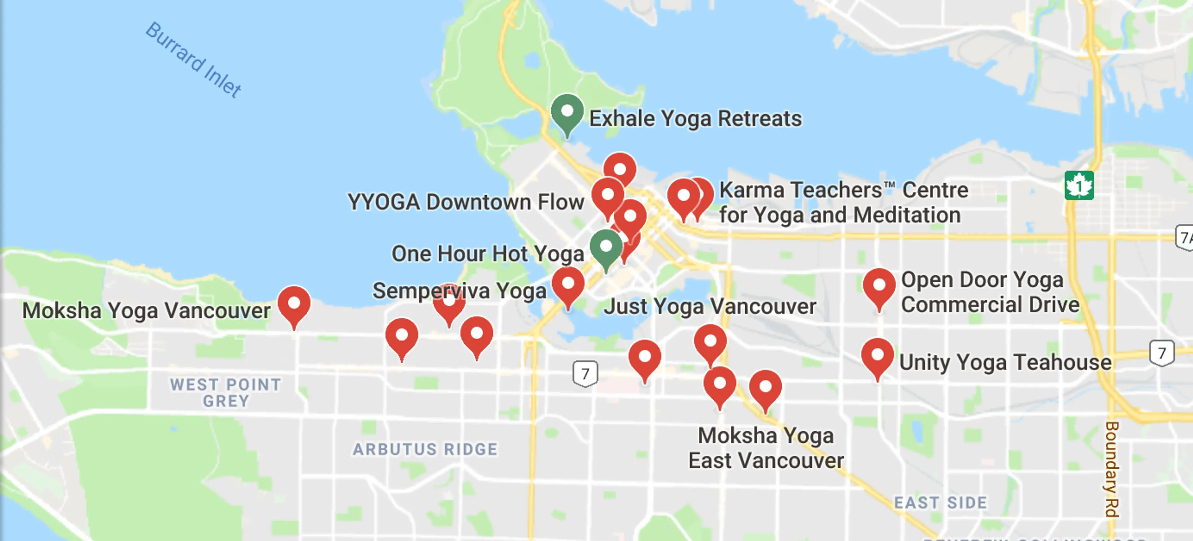outdoor yoga Vancouver