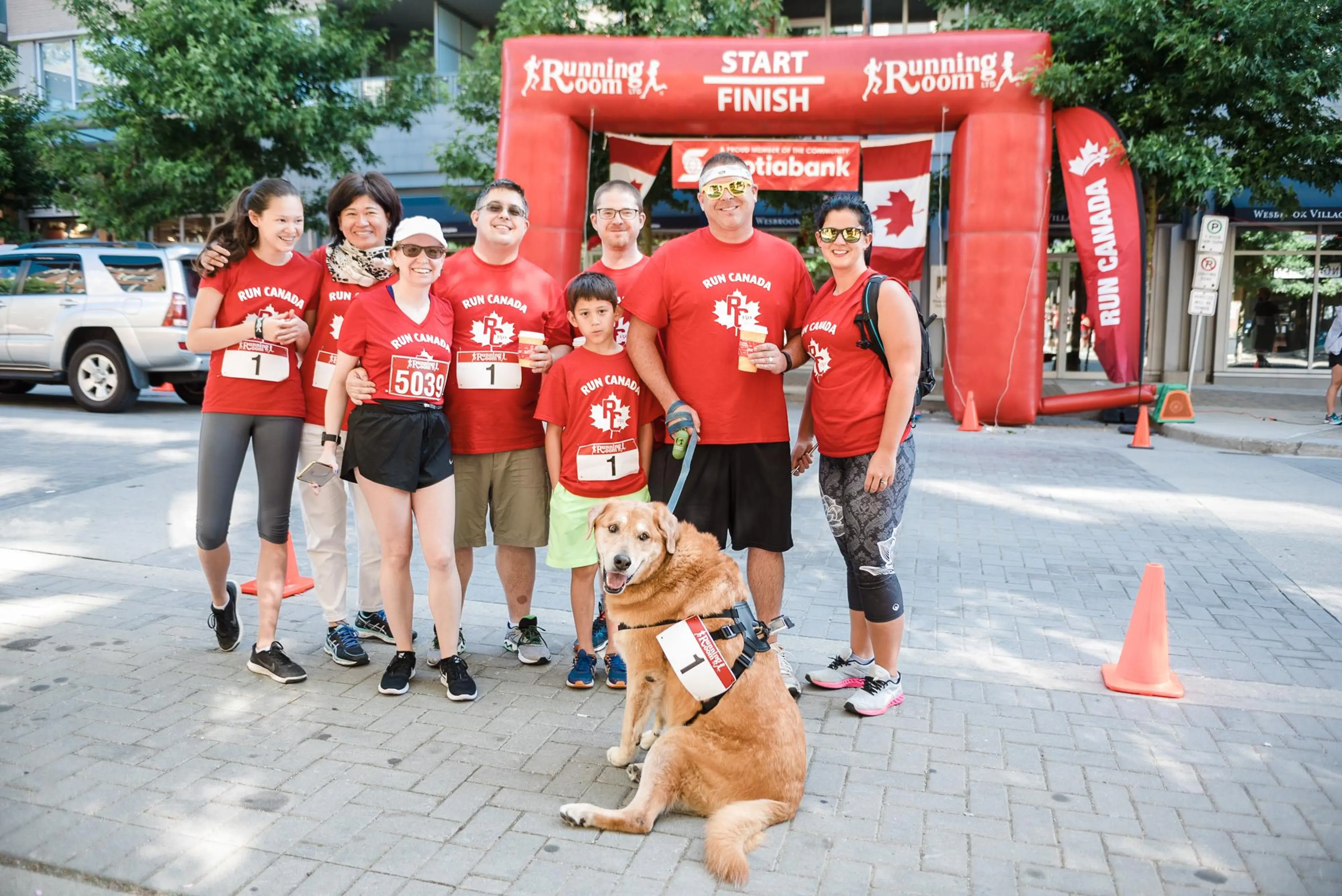 Canada Day Vancouver wellness run