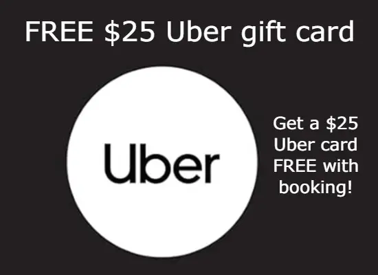 $25 Uber Gift Card