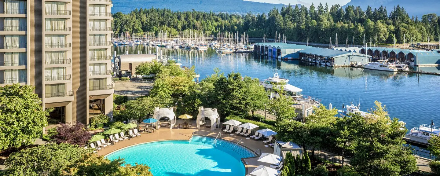outdoor pool Vancouver hotel