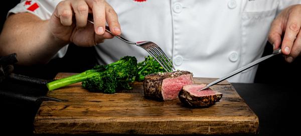 Perfectly Cooked Steak