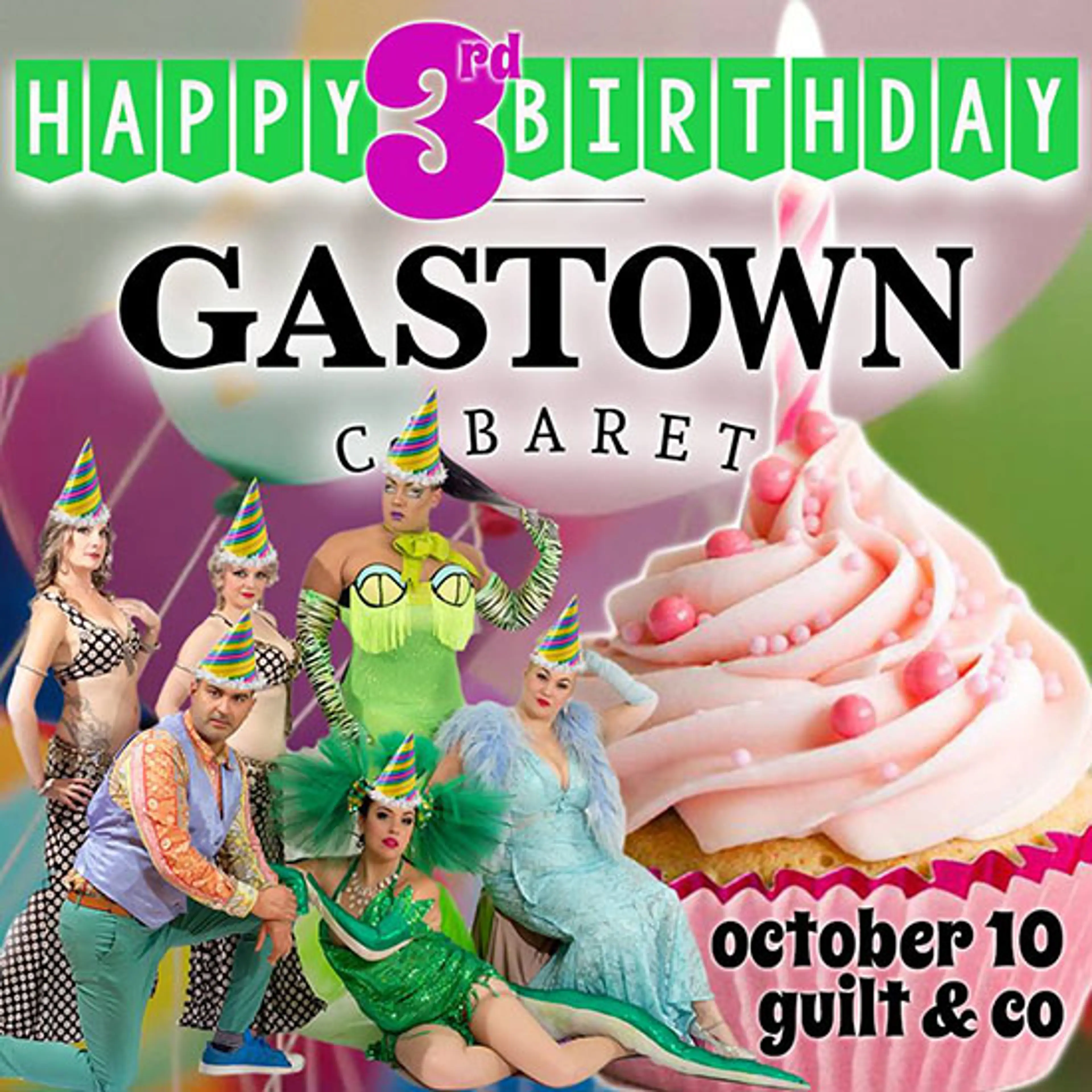Gastown Cabaret Presents The Anniversary Event