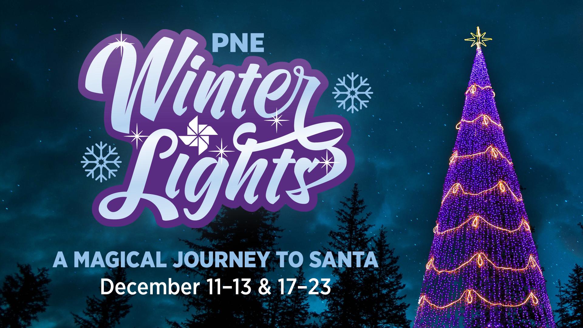 Take A Magical Journey to Santa with PNE WinterLights