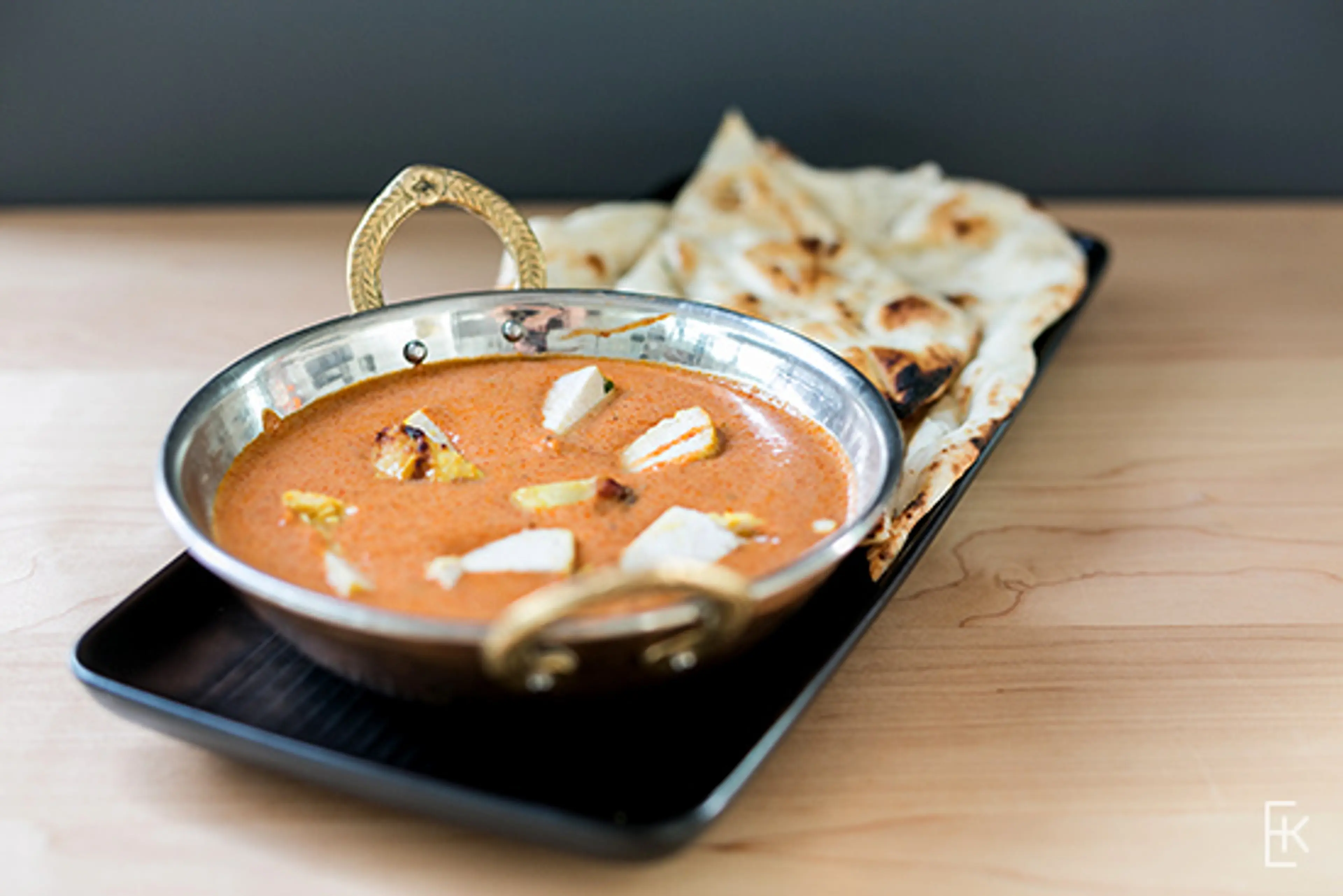 Shahi Paneer and Naan
