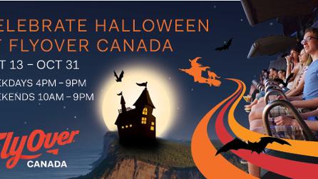 Halloween at FlyOver Canada (Free Prize Pack Giveaway!)