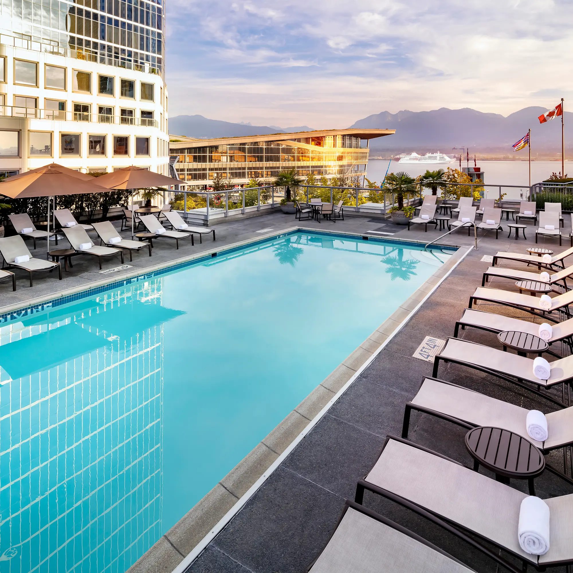 Fairmont Waterfront Outdoor Heated Pool