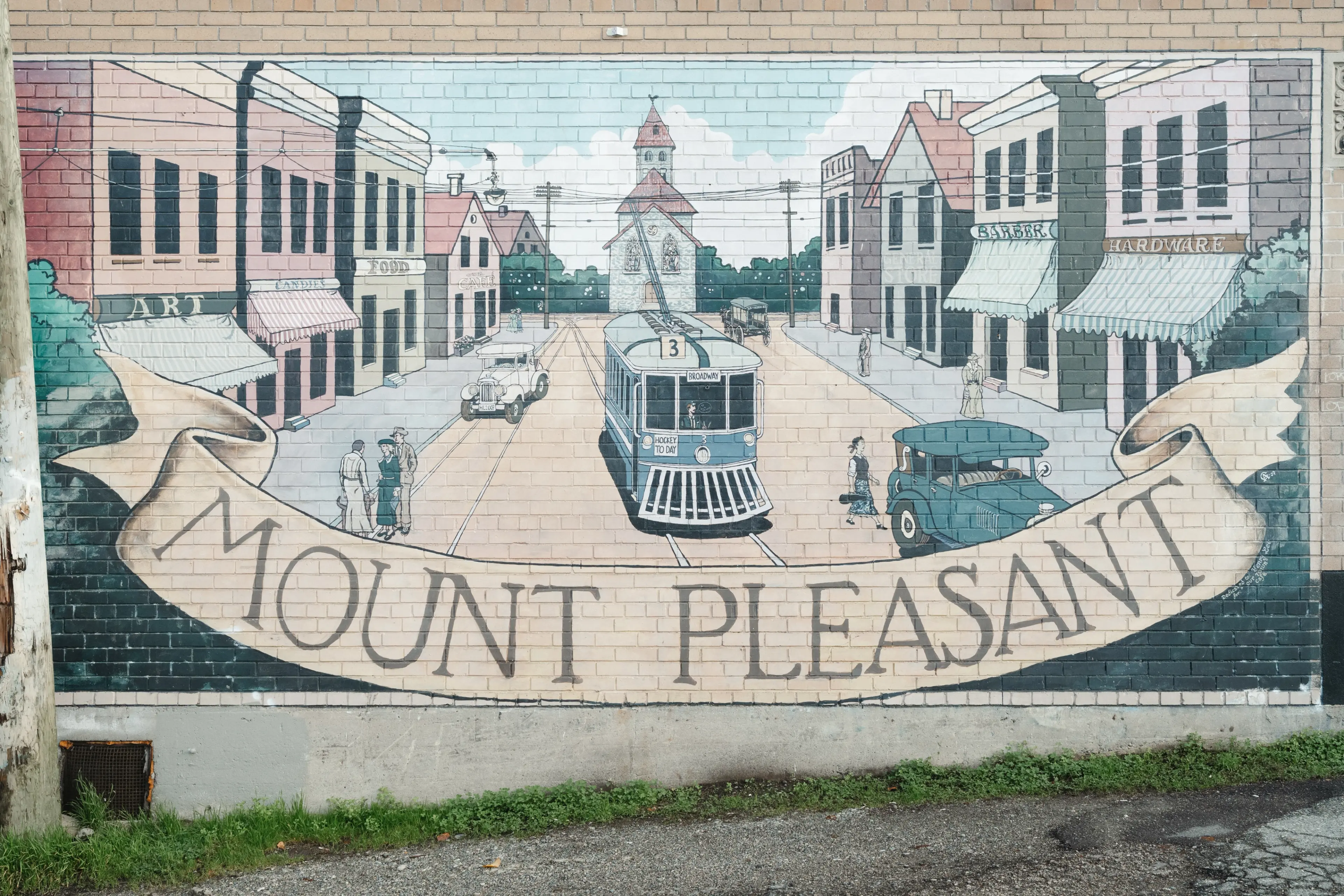 A mural in Mount Pleasant, Vancouver.