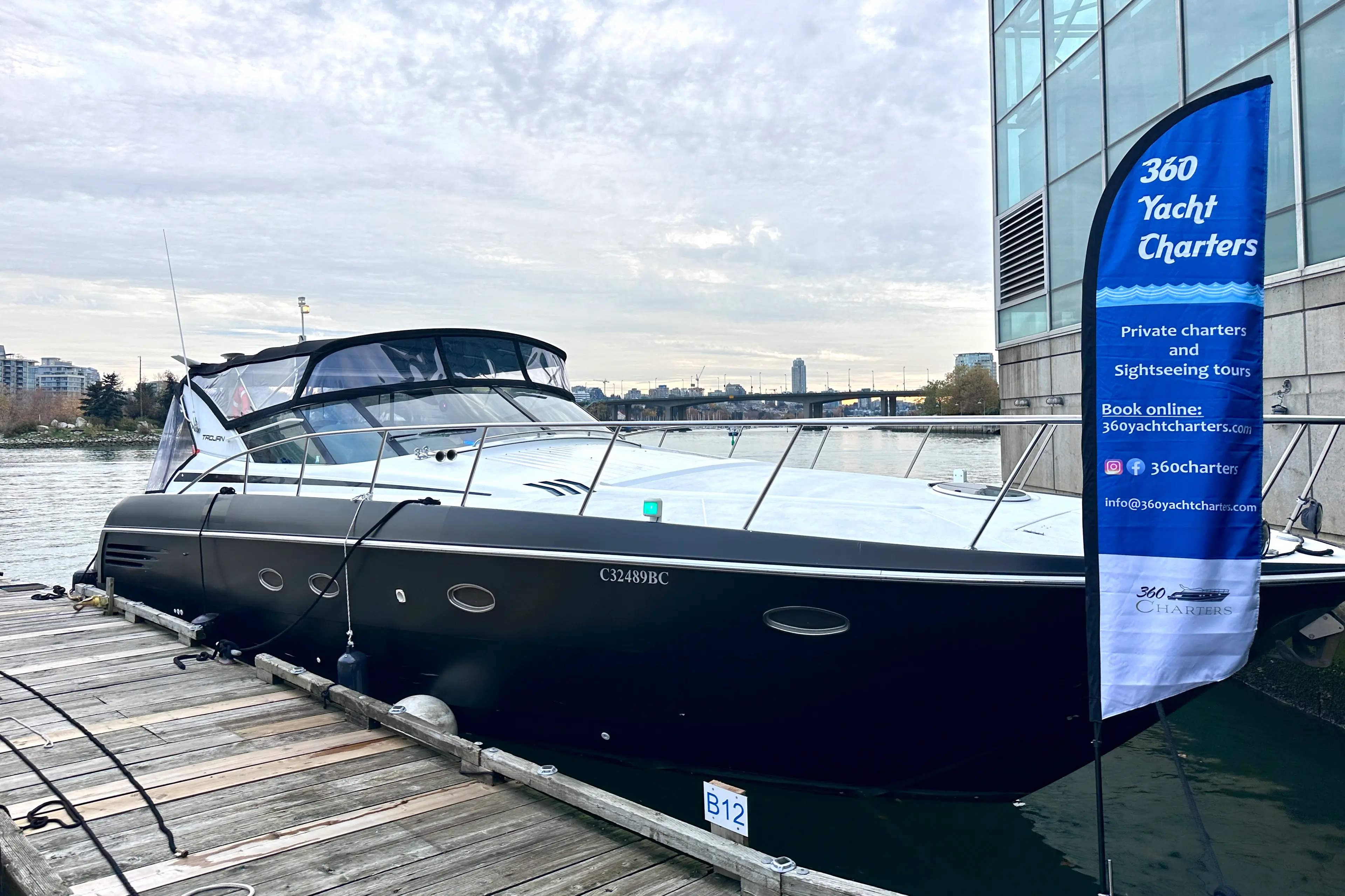 Our luxury 50 foot yacht