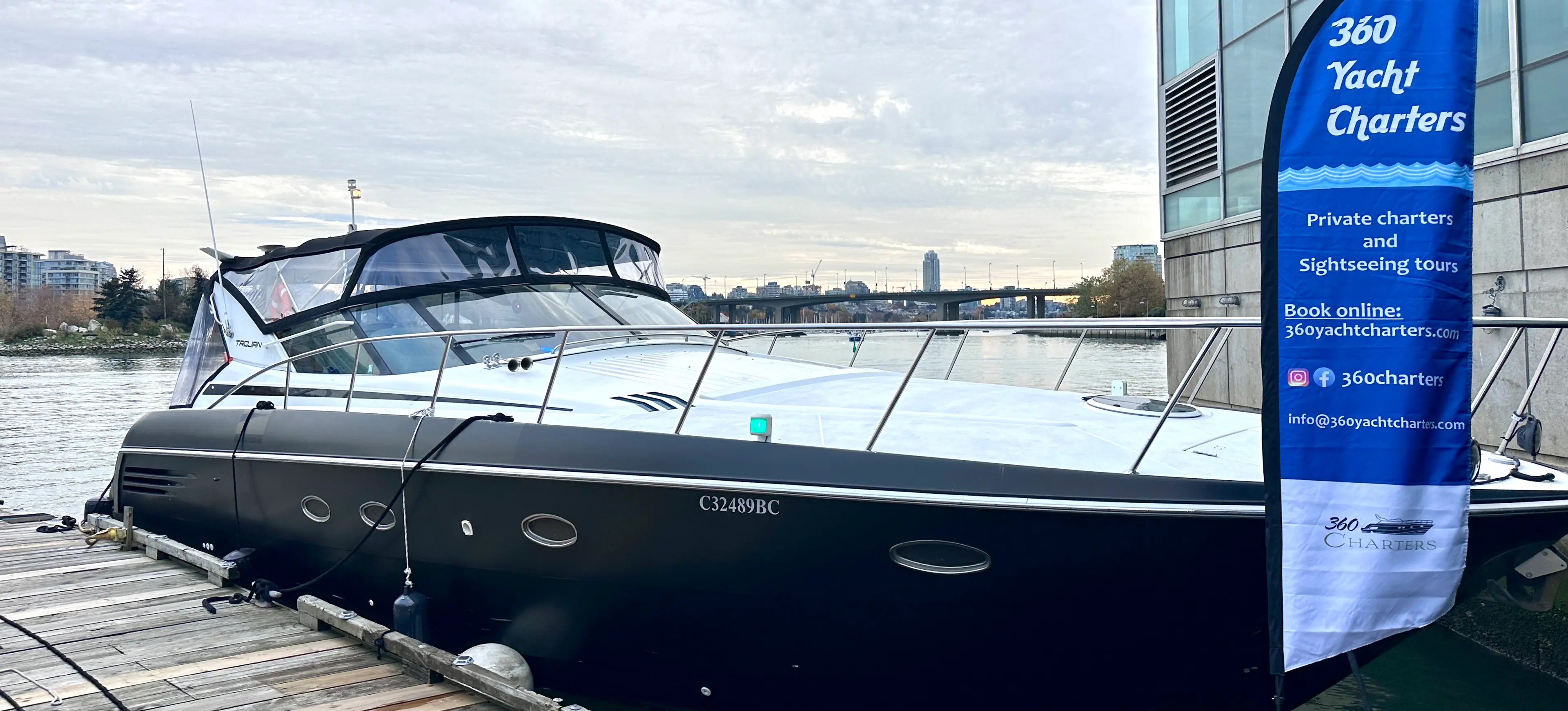 Our luxury 50 foot yacht