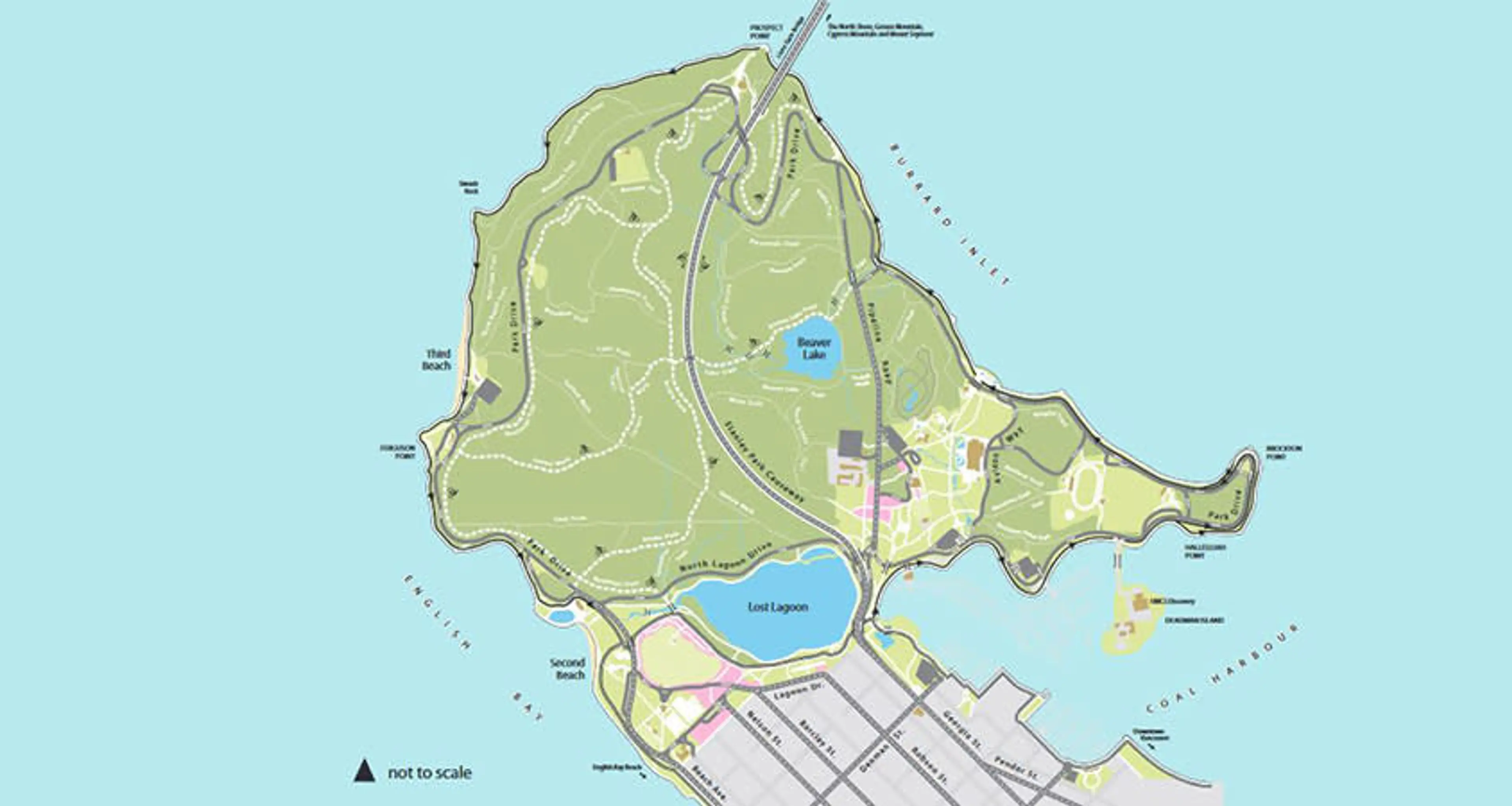 Stanley Park Map