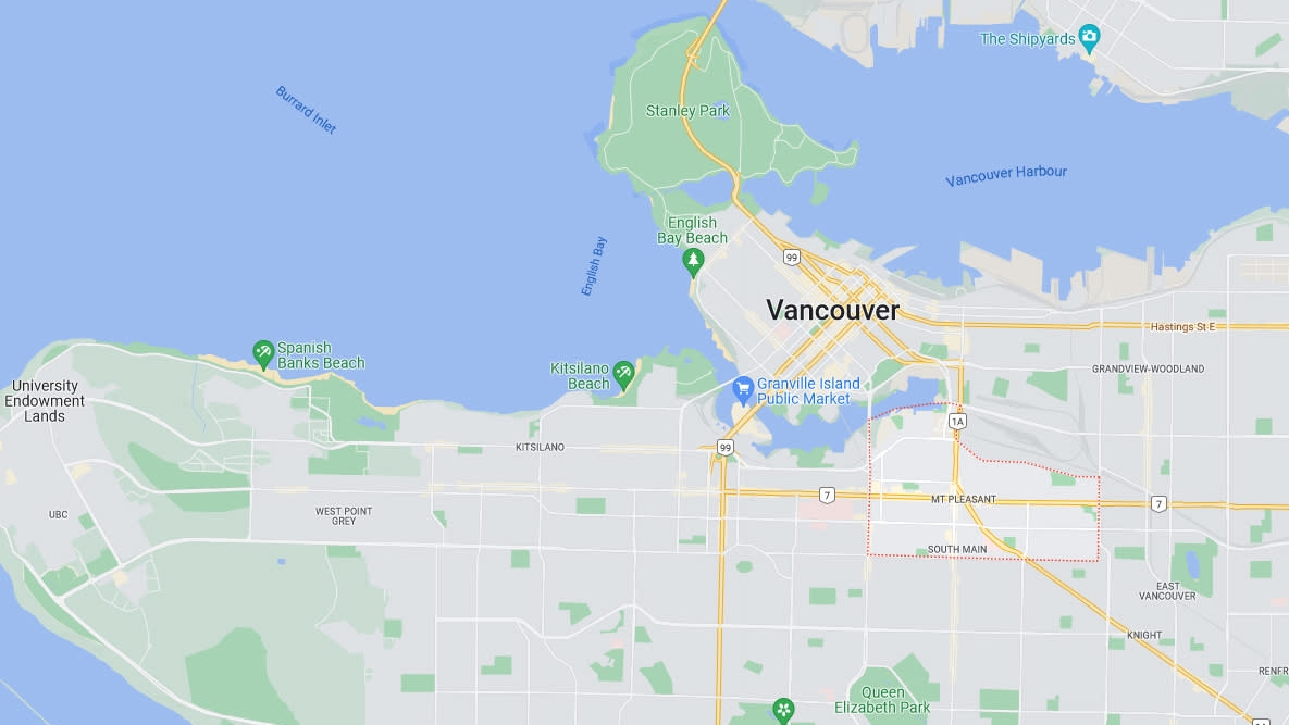 Mount Pleasant Map