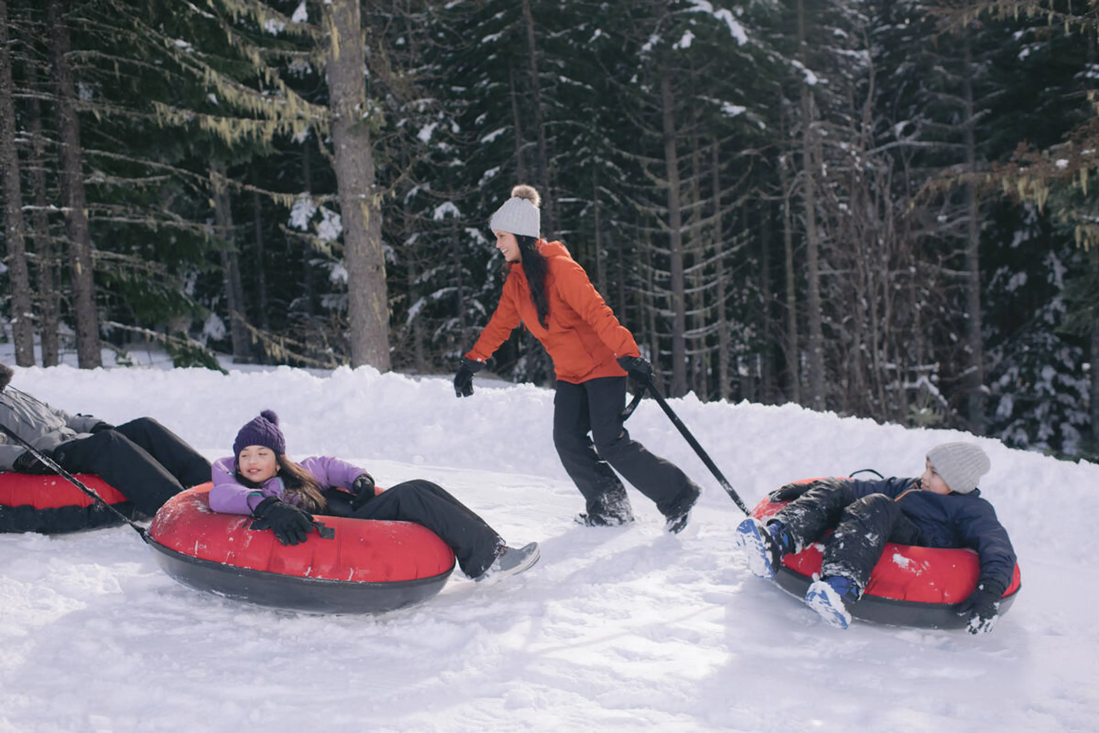 Bubly Tube Park in Whistler