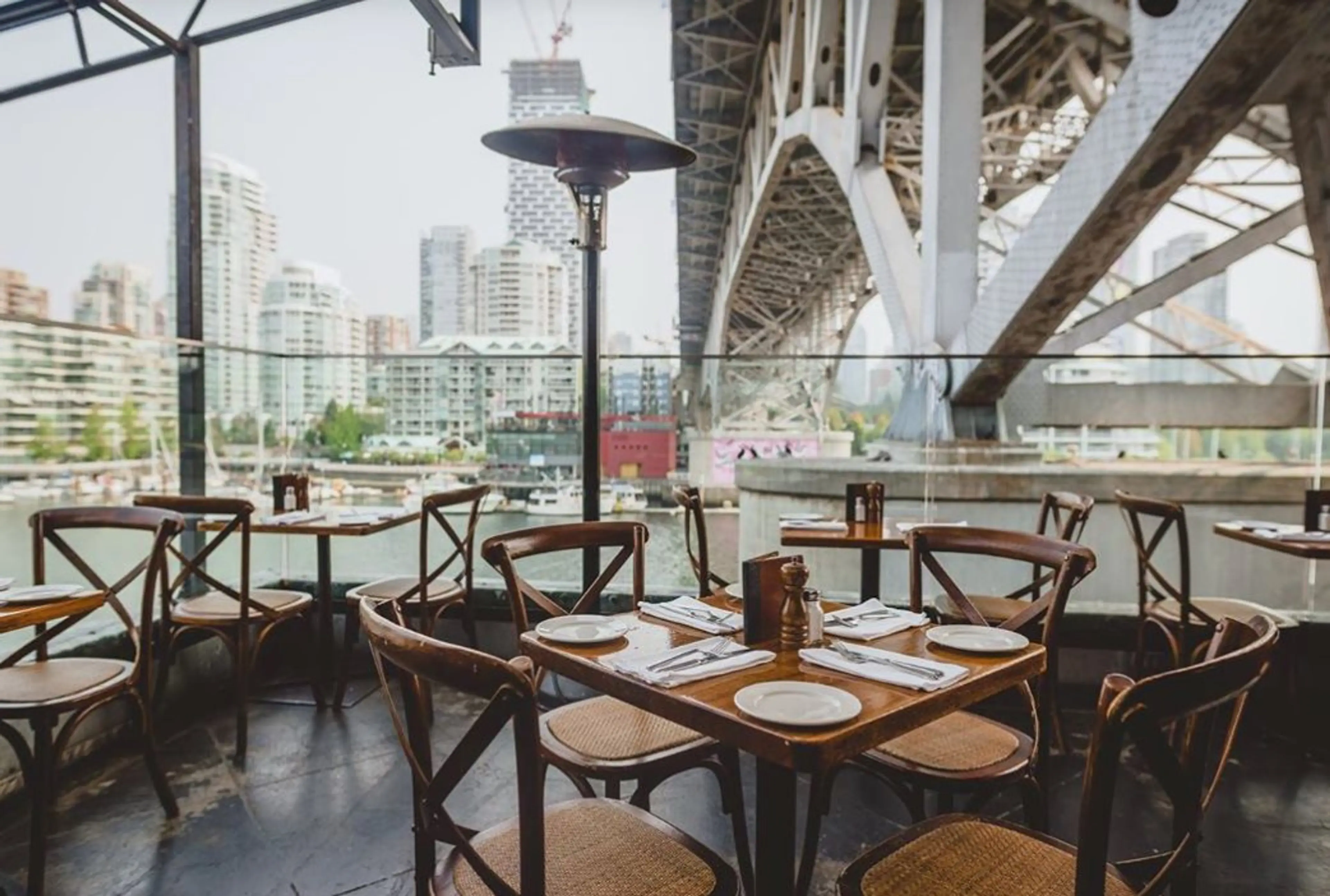 Year round patios Vancouver