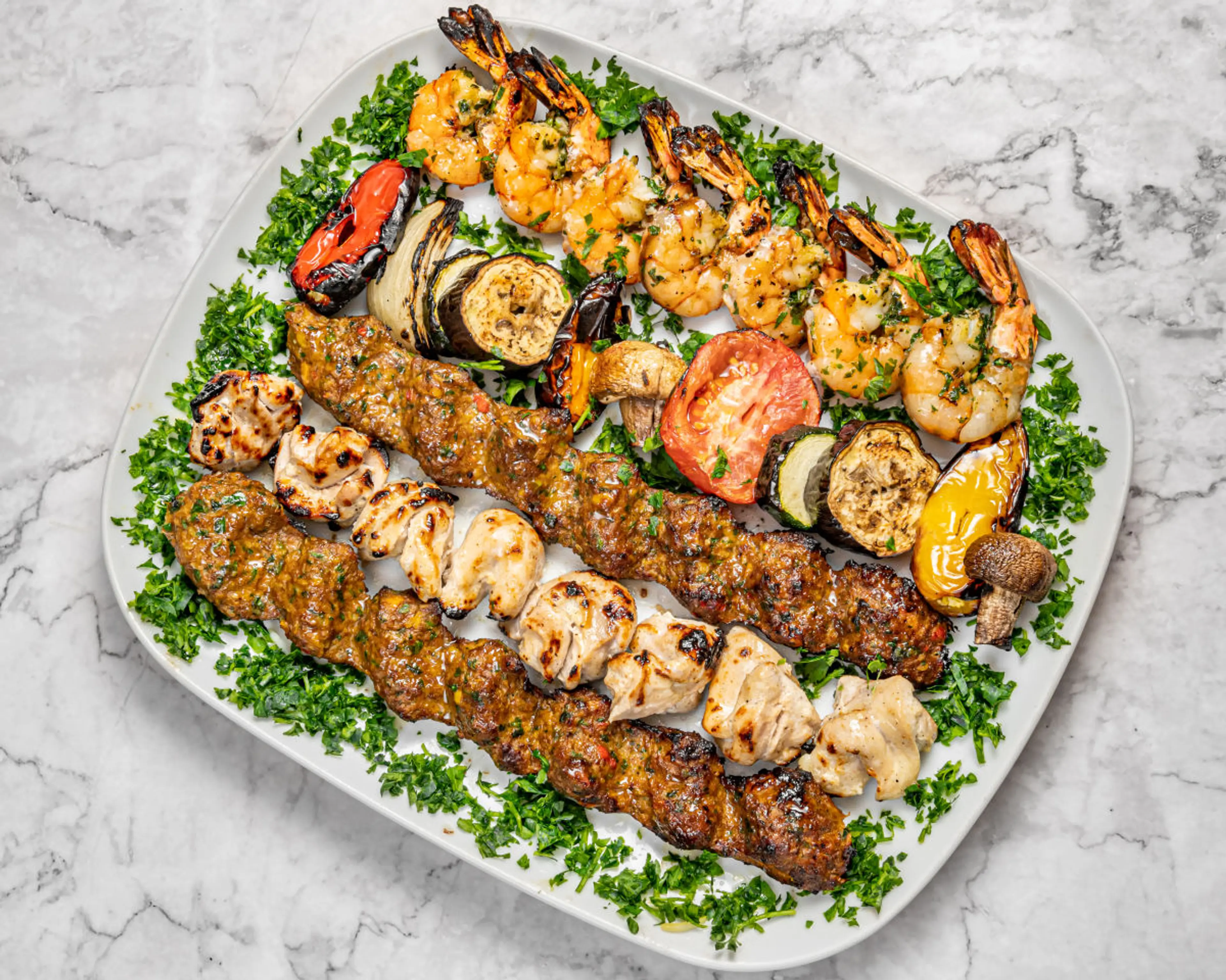 Kebabs at Cazba