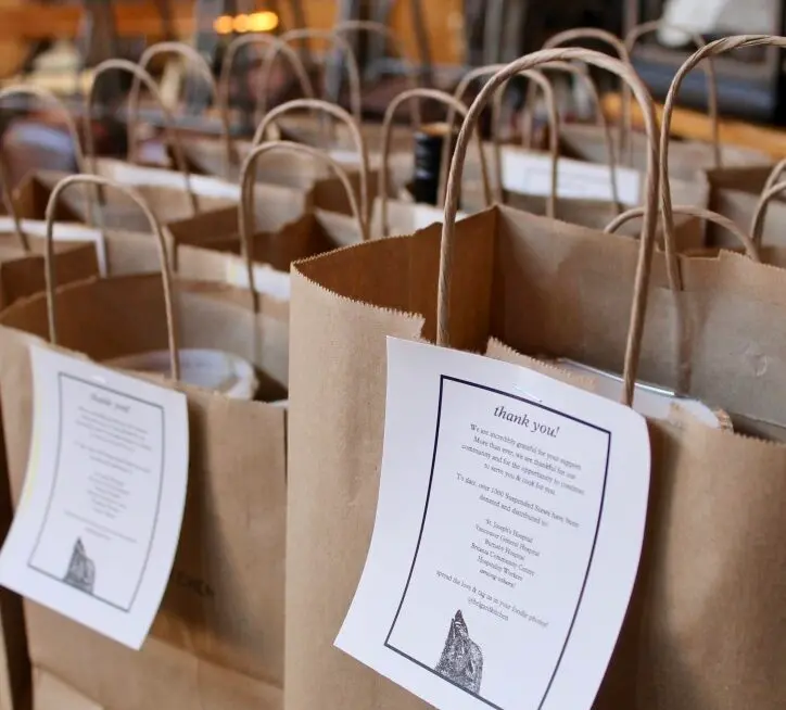 At home meal kits for Thanksgiving at Belgard Kitchen in Vancouver