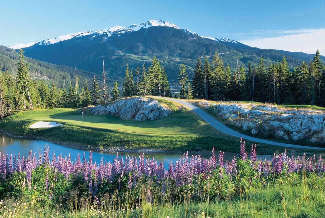 Signature Hole at Fairmont Chateau Whistler Golf Club