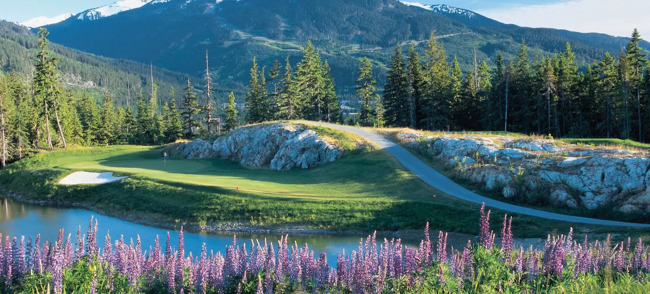 Signature Hole at Fairmont Chateau Whistler Golf Club