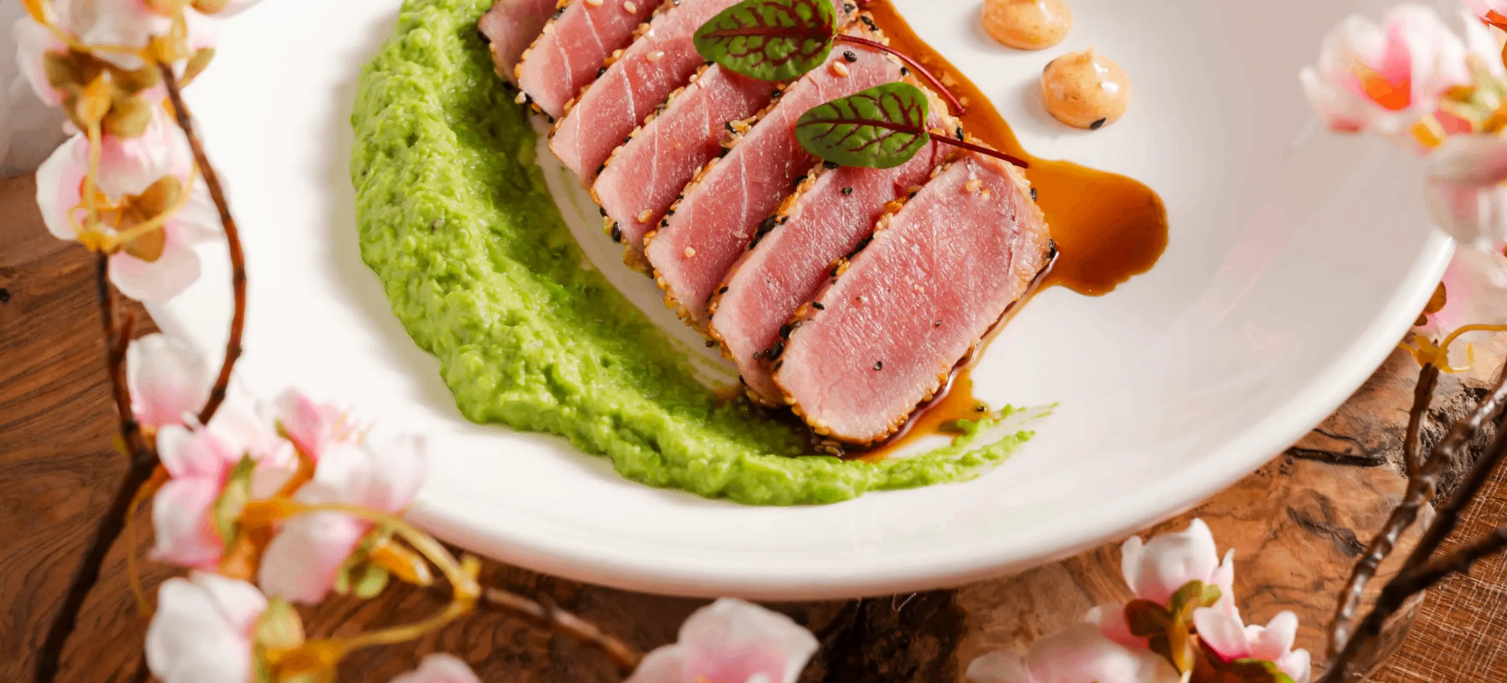 w-4672h-5058-13ede7-Seared Sesame Crusted Ahi Tuna at Stanley's Bar & Grill