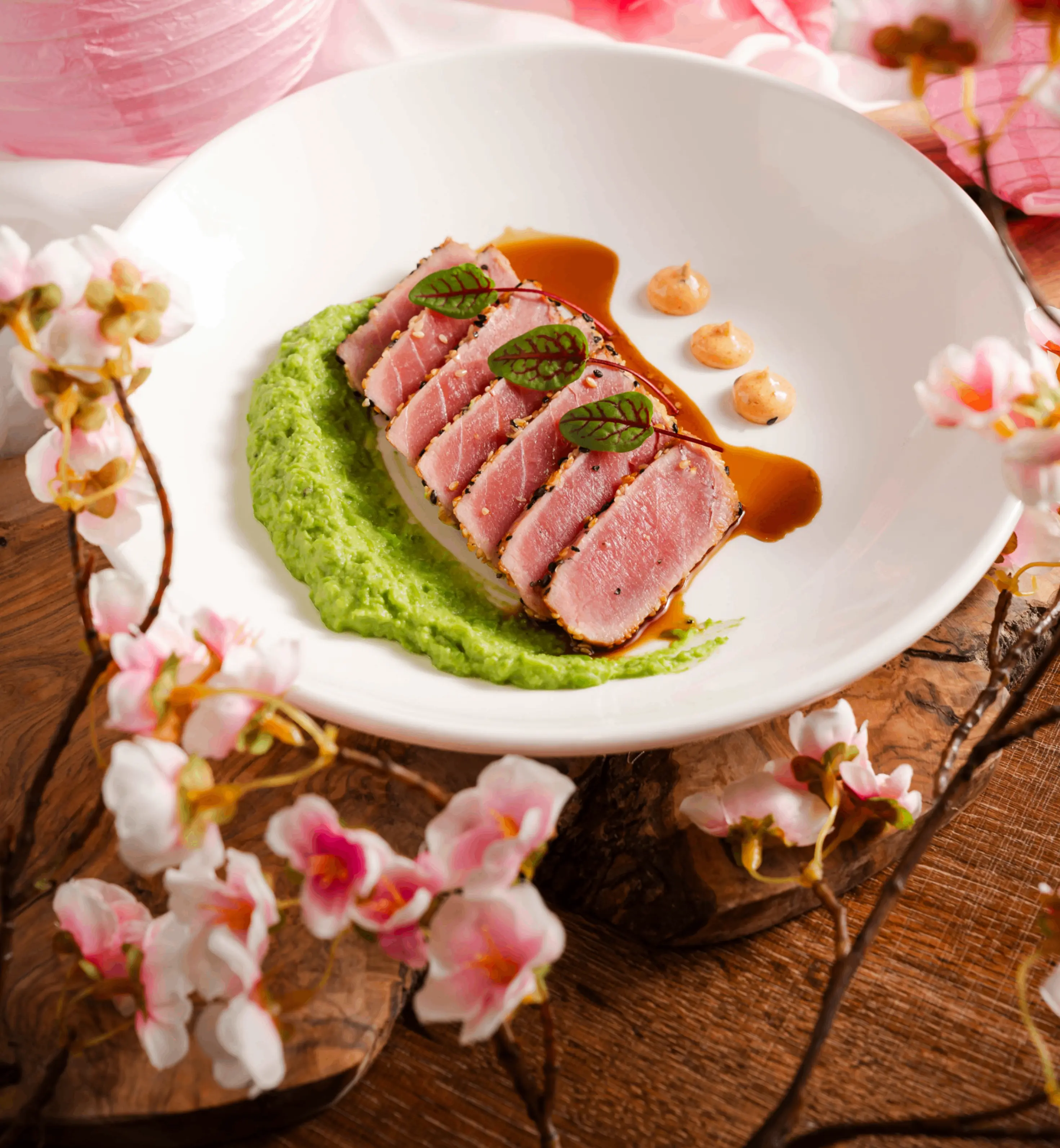 w-4672h-5058-13ede7-Seared Sesame Crusted Ahi Tuna at Stanley's Bar & Grill