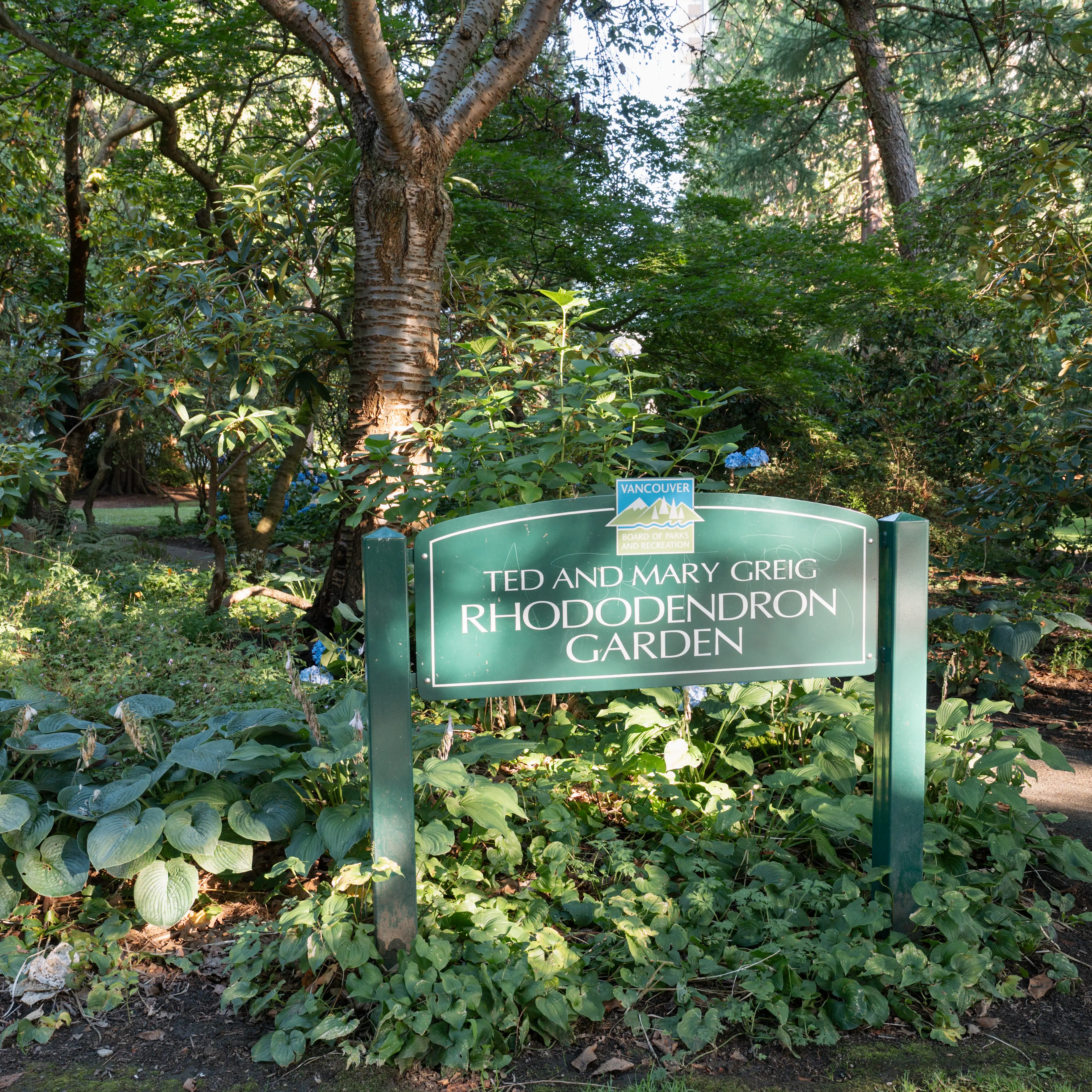 Ted and Mary Greig Rhododendron Garden