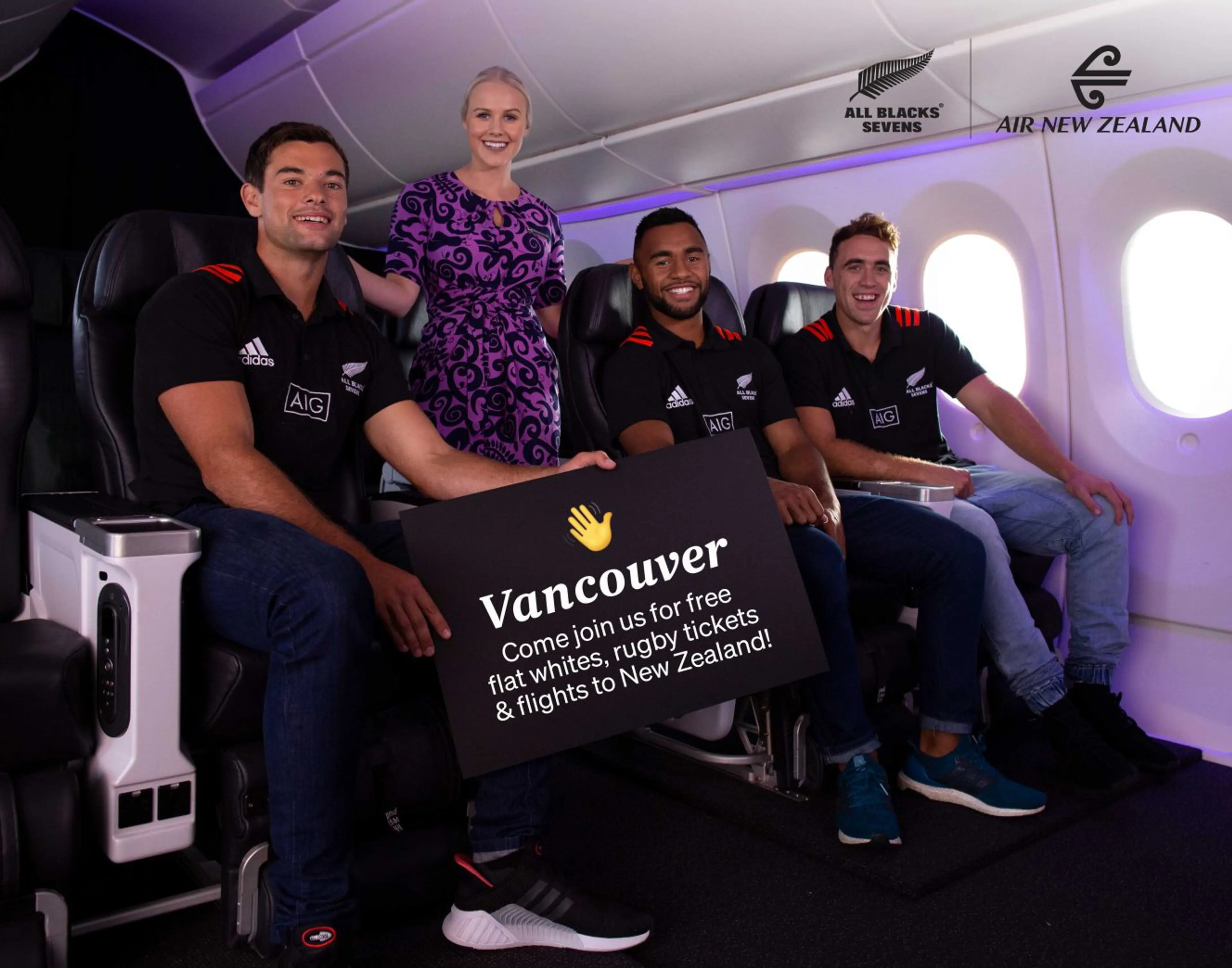 Canada’s Men’s Sevens and New Zealand’s All Blacks Sevens are Taking Over Local Coffee Shop