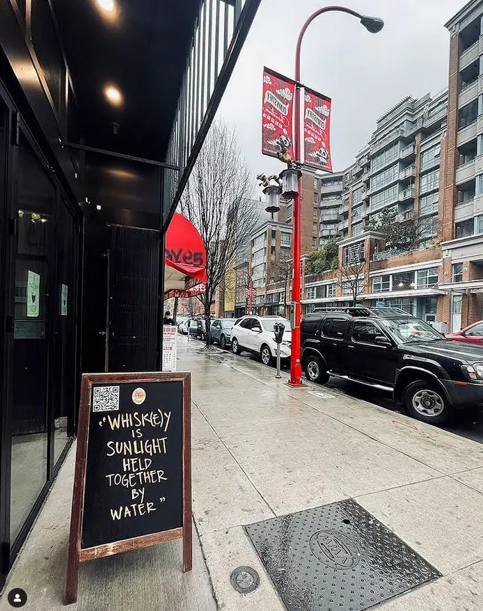 Exterior of the Irish Heather in Vancouver