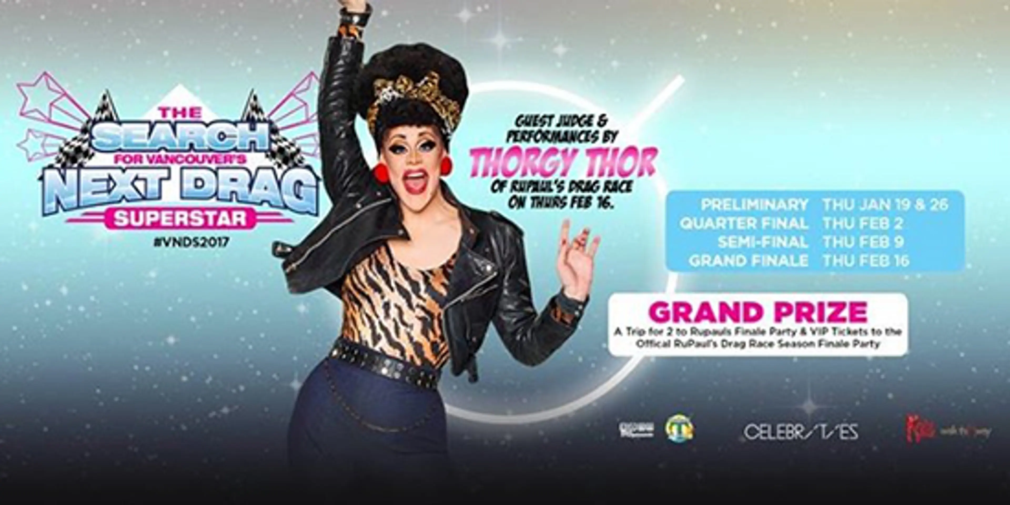 Vancouver’s Drag Superstars Compete for the 2017 Crown on Feb. 16