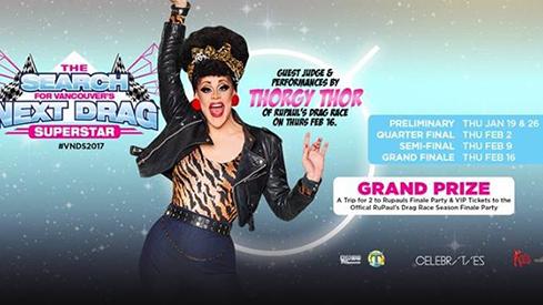 Vancouver’s Drag Superstars Compete for the 2017 Crown on Feb. 16