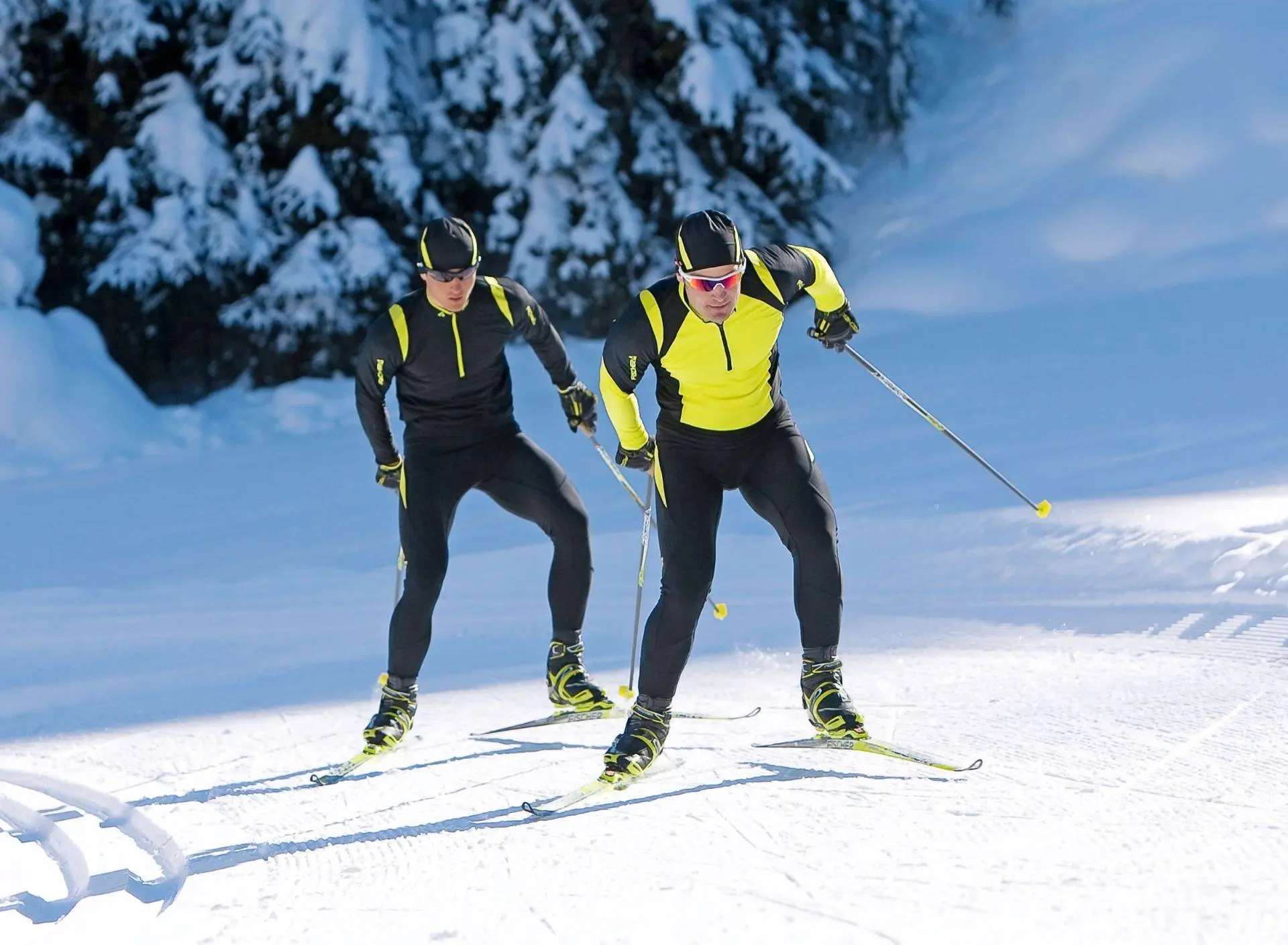 Cross country skiing at Cypress Mountain near Vancouver