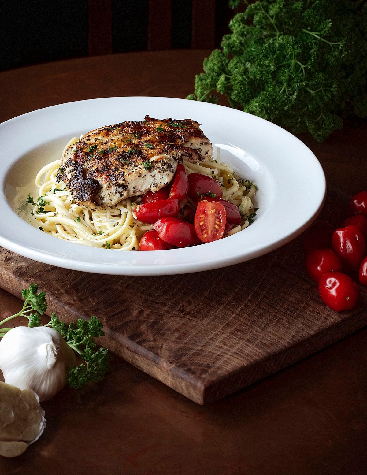 Roasted Garlic Grilled Chicken