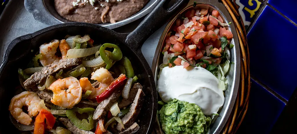 Prawn & Steak Fajitas