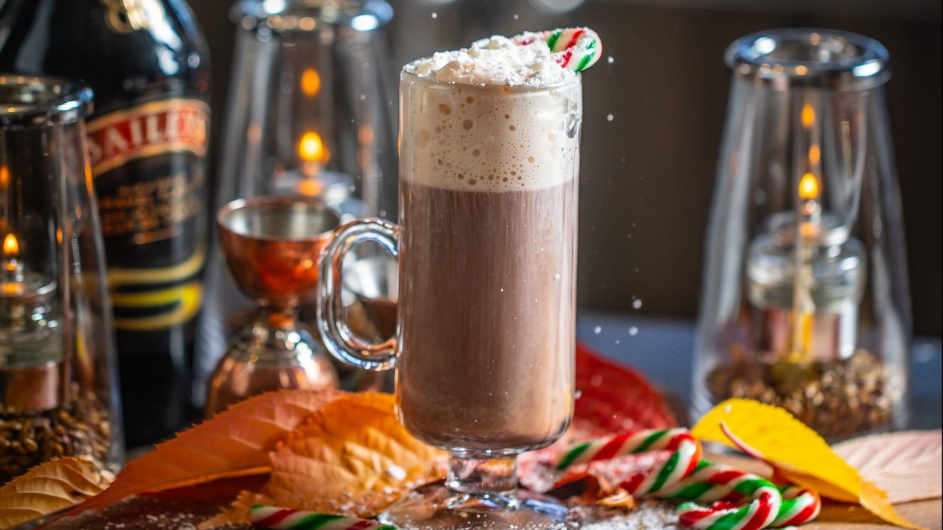 festive hot chocolate