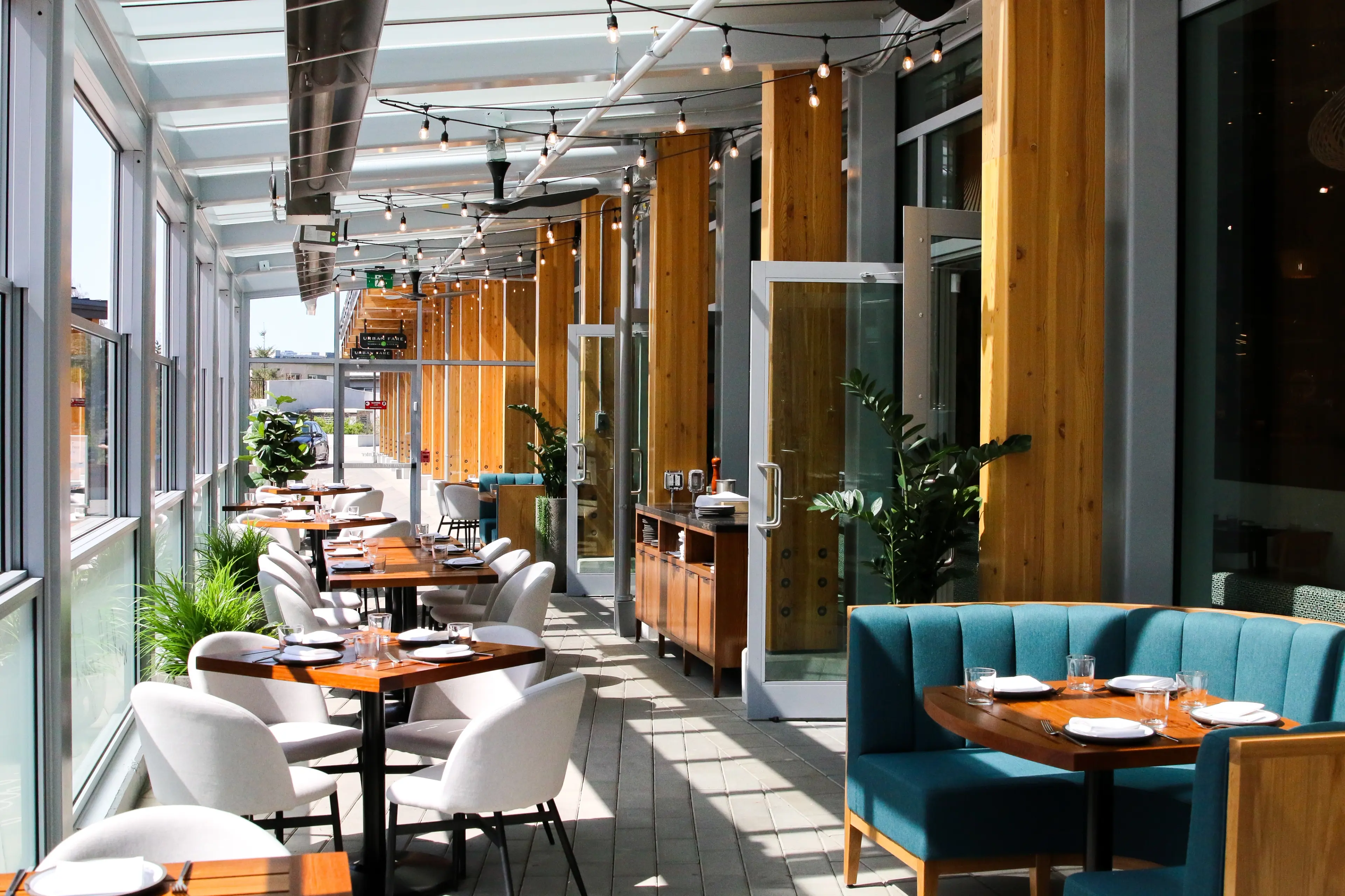 Patio of Wildlight Kitchen + Bar