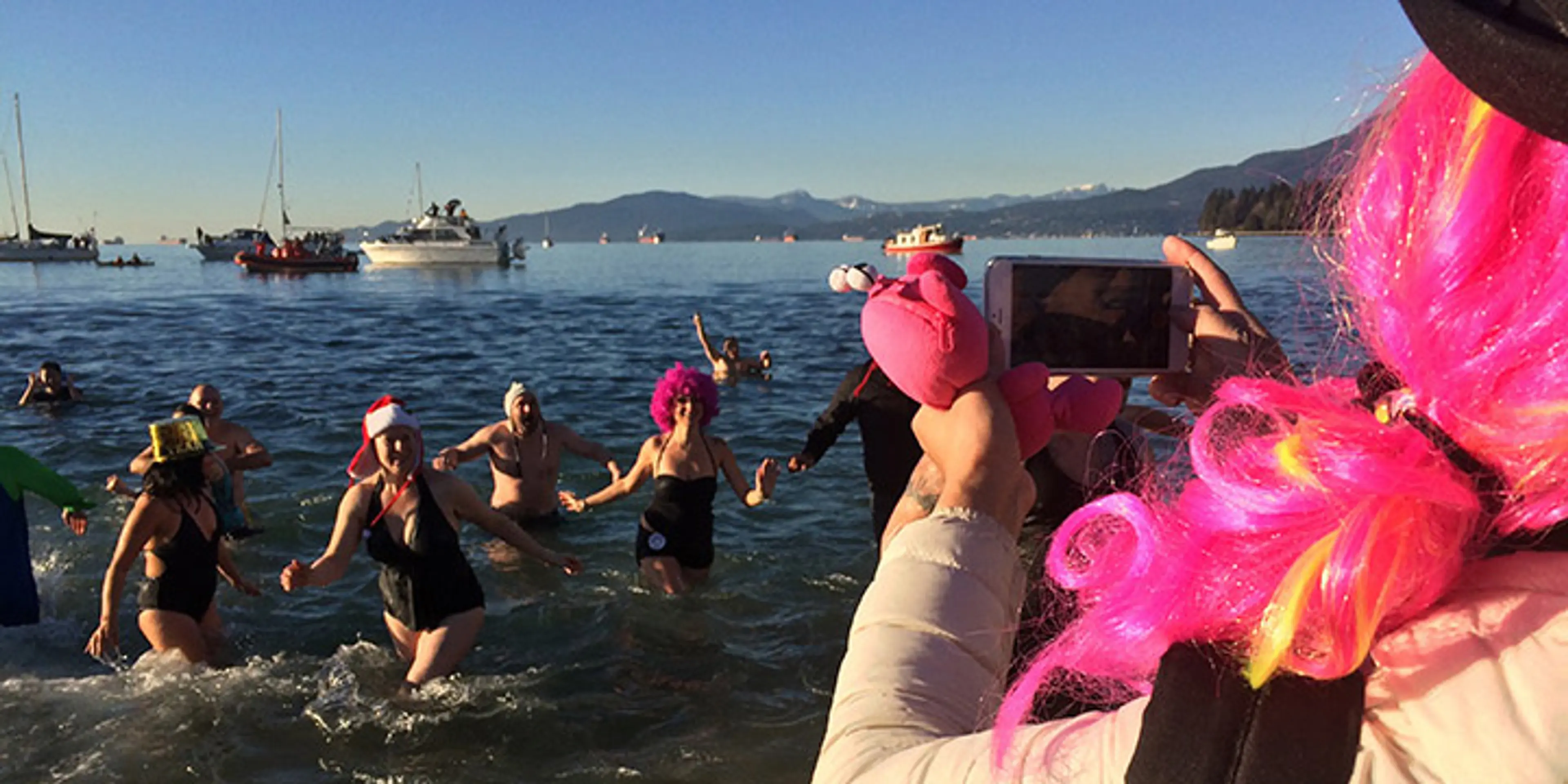 Plunge into 2019 at the Vancouver Polar Bear Swim