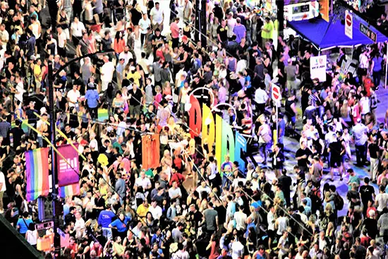 davie street party vancouver pride 2017