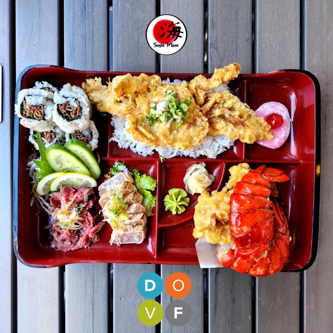 Japanese Surf N Turf Bento Box