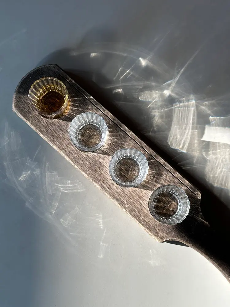 A flight of tequila at the Vancouver Tequila and Agave Festival.