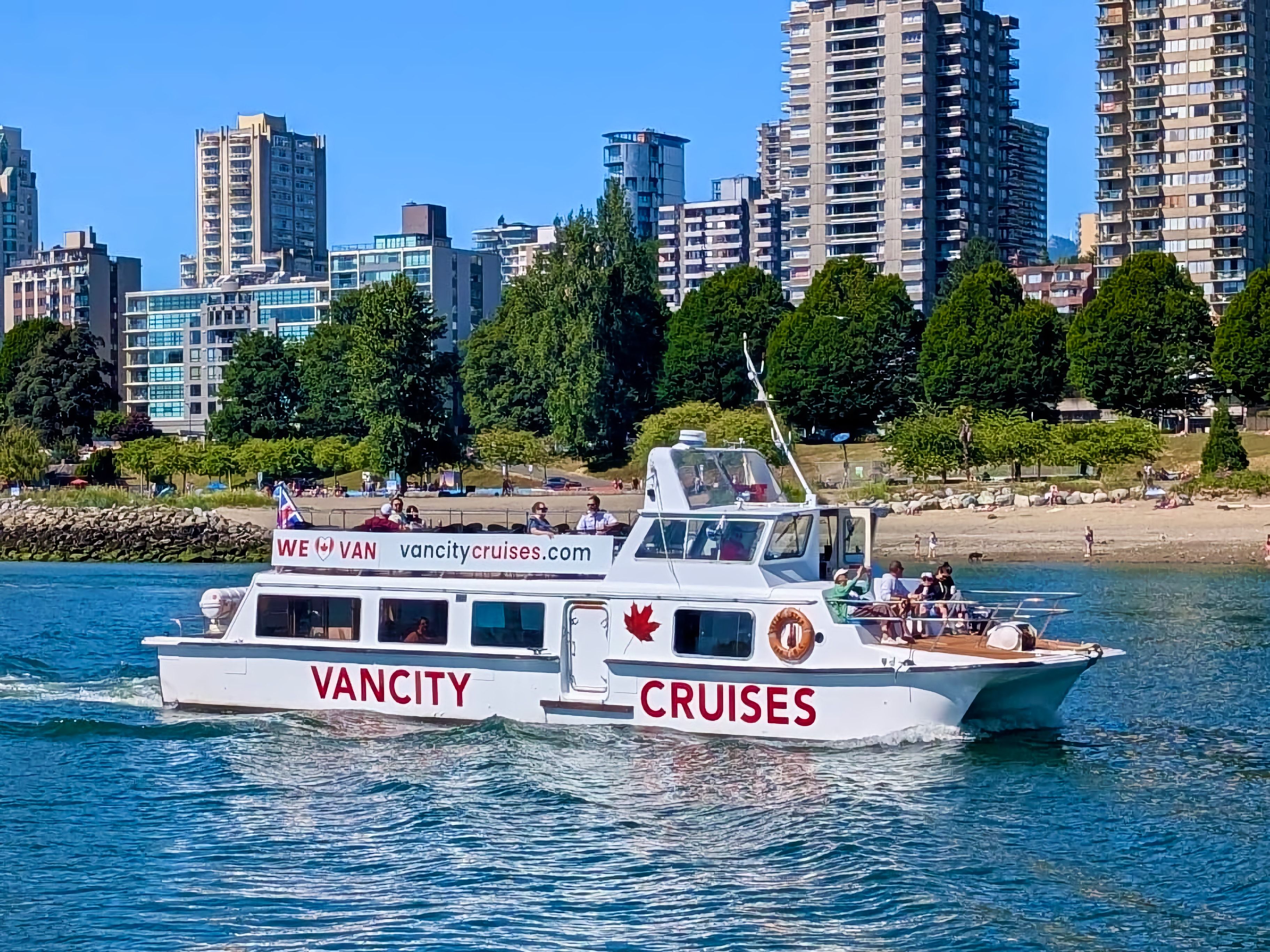 Vancity Cruises - 90 minute Scenic Sightseeing Tours in Vancouver