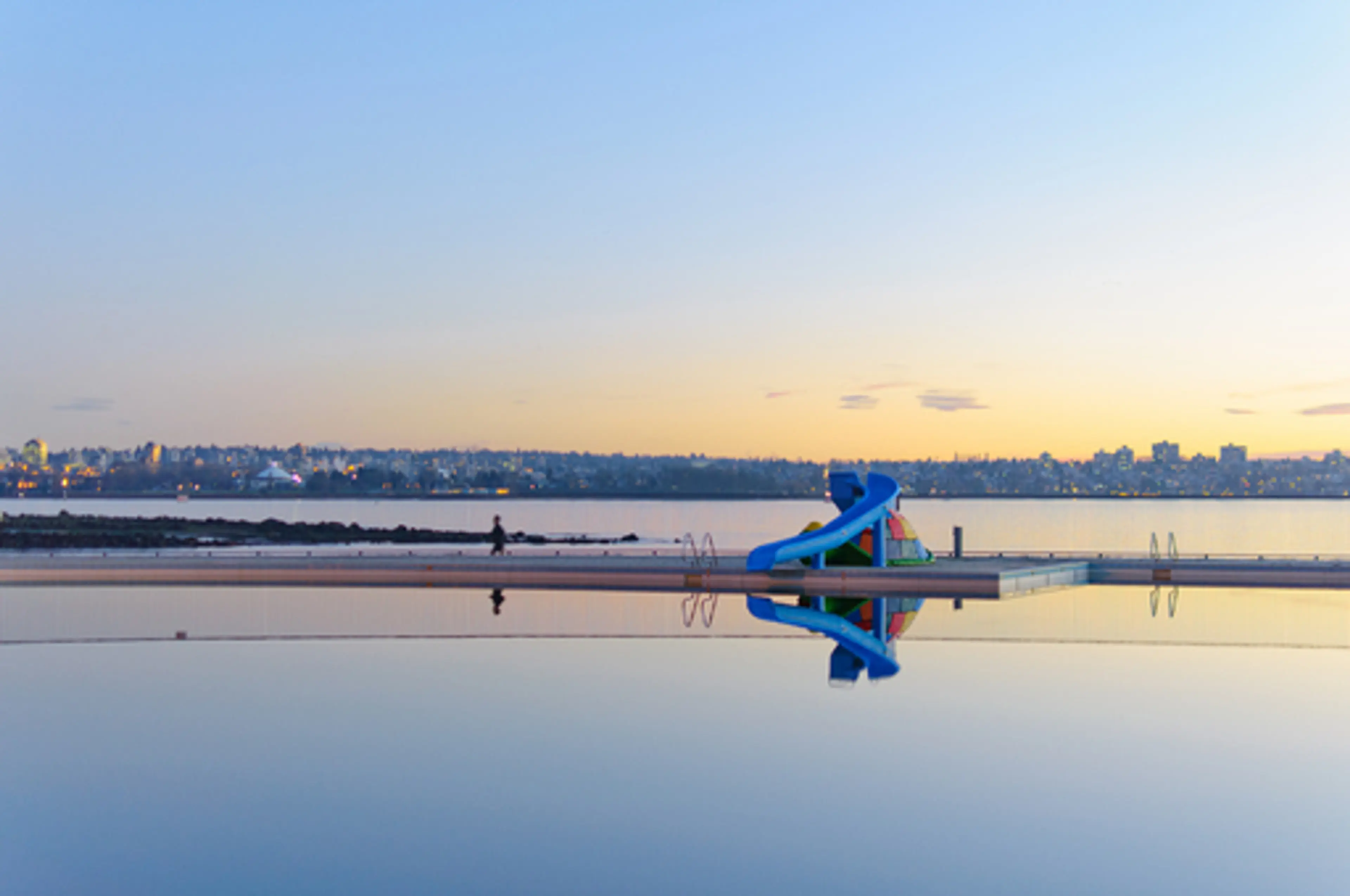 Second beach pool