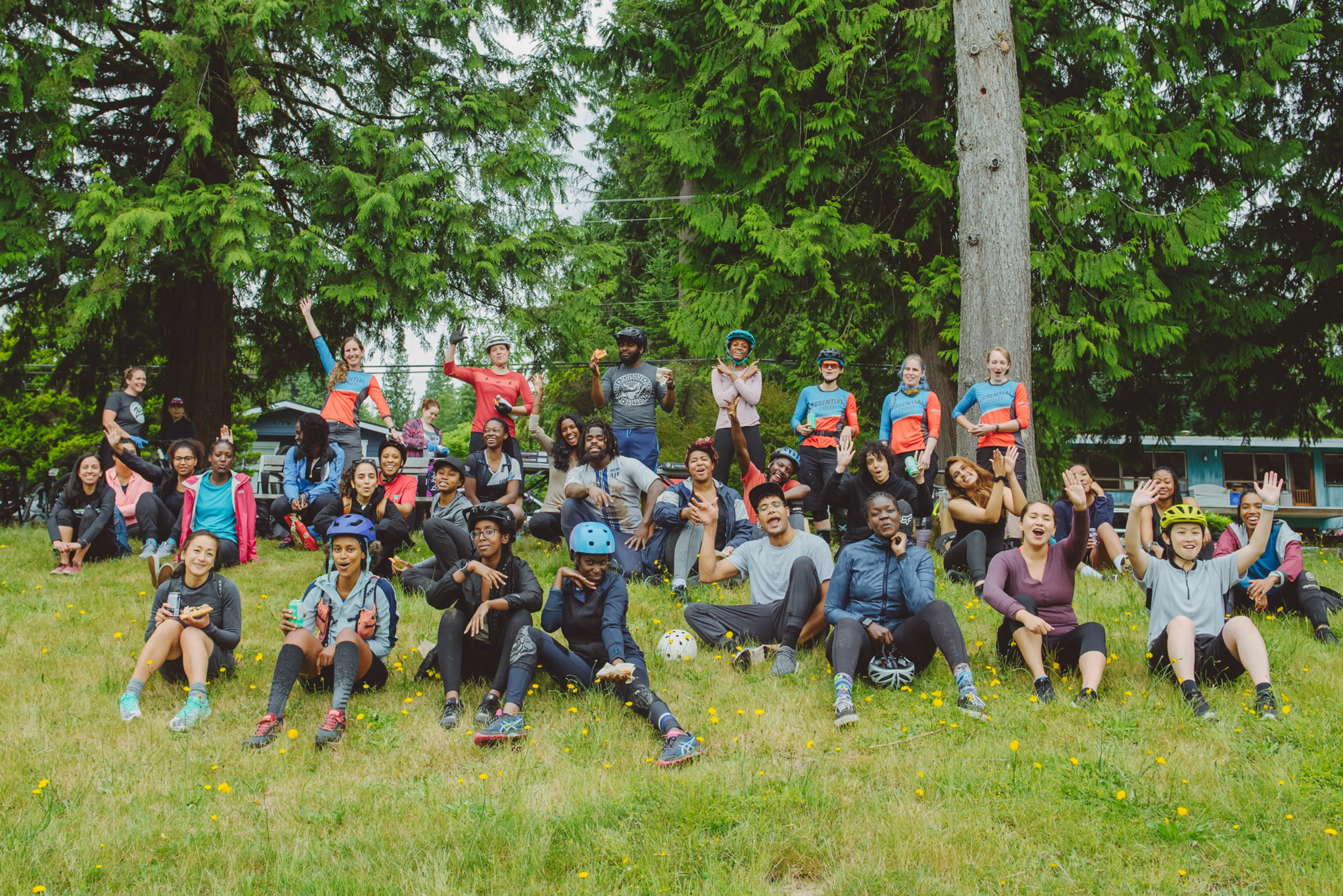 Colour the Trails Mountain Biking Event